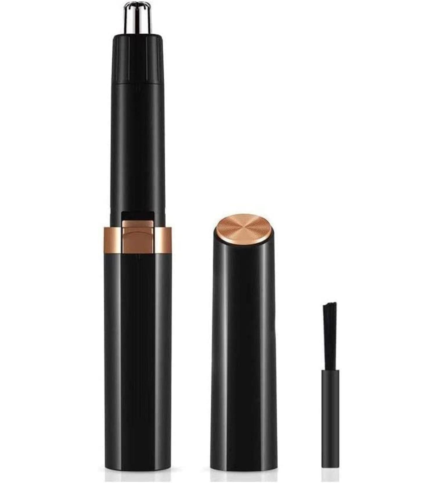 Hair Trimmer for Nose & Ear - All-in-One Waterproof Groomer for Men & Women Battery-Powered Low Noise Stainless Steel Precision Hair Remover - Buy Online on GoSupps.com