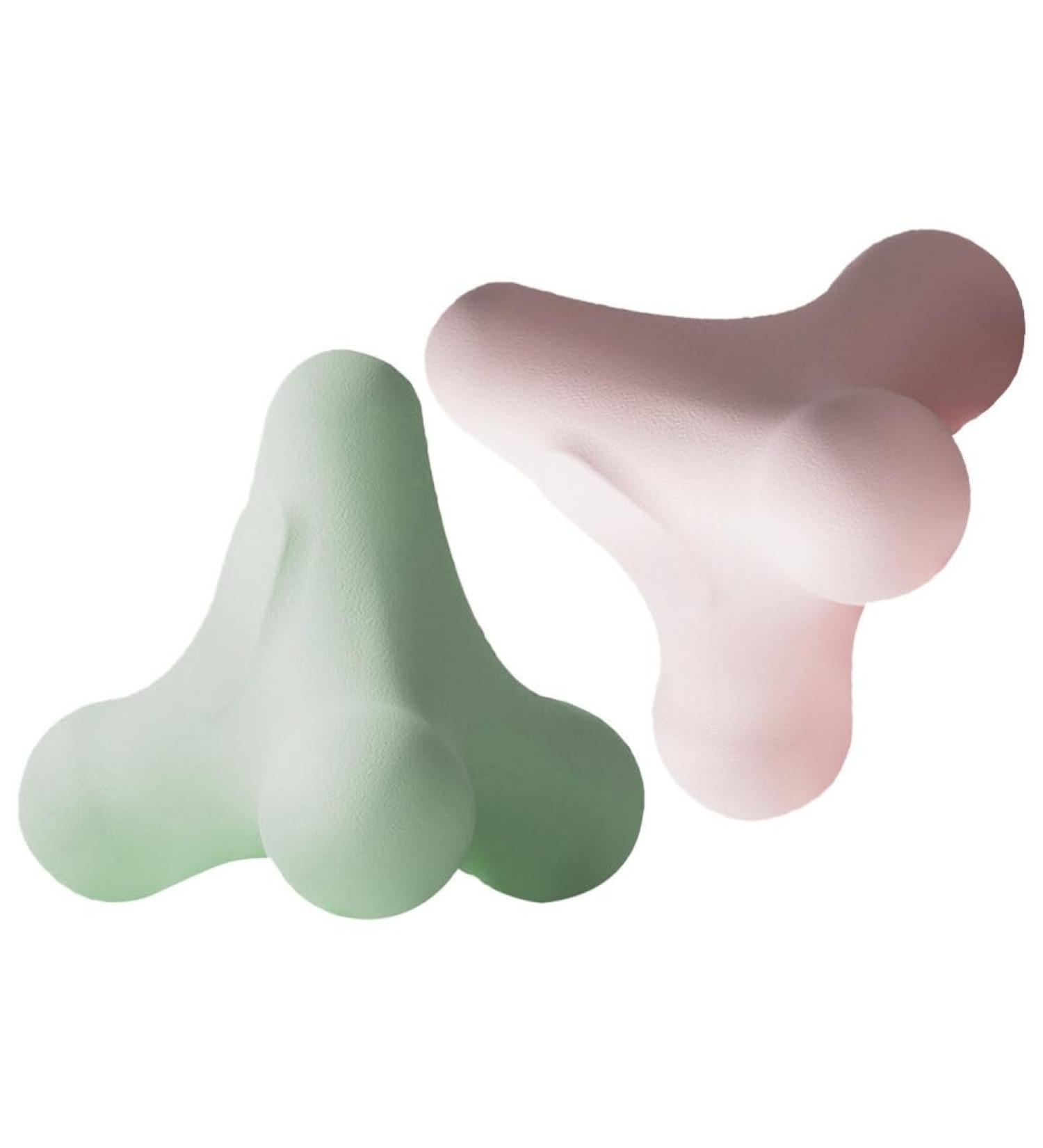 Baluue Massage Ball Set - TPE Trigger Point Balls for Deep Tissue Massage & Hand Joint Exercises | 2-Piece Muscle Relaxation & Fascia Release - Buy Online on GoSupps.com