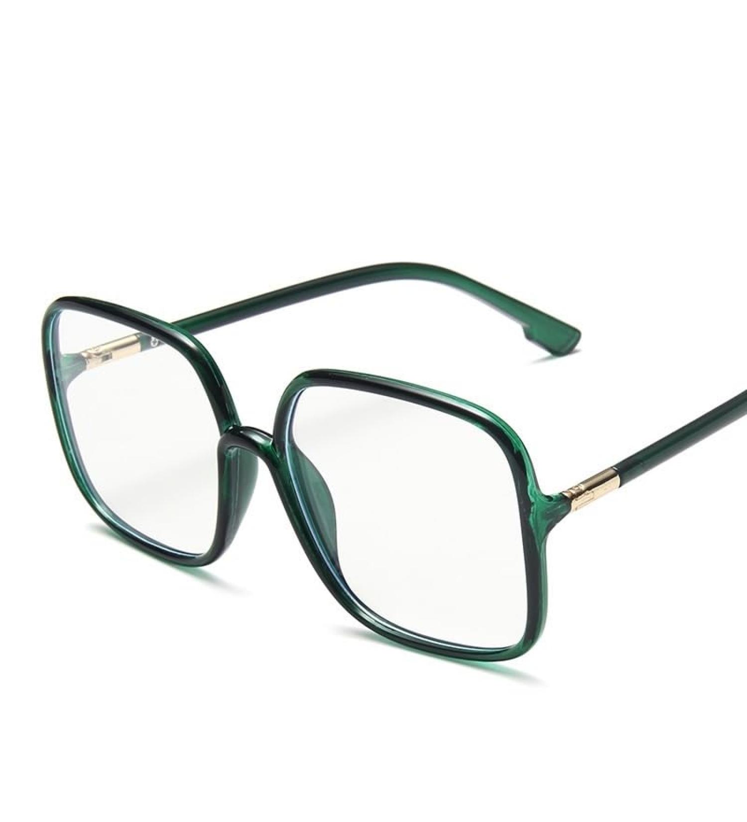 Fuqinqingoz Large Quadratic Anti-Blue Light Glasses | Oversized Computer Readers | Clear View & Ergonomic Design | Enhanced Comfort | Size: +350 Color: C6 - Buy Online on GoSupps.com