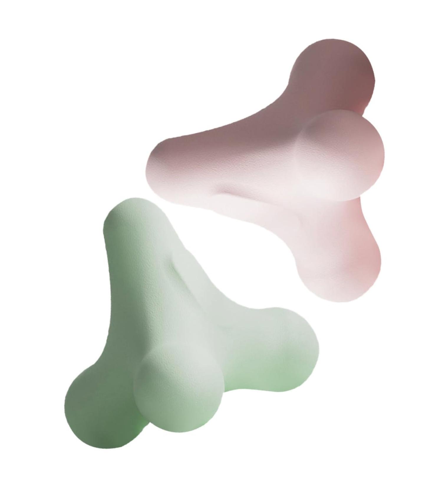 Frcolor Fascia Ball Massage Gear - 2-St Massage Balls for Muscle Relief Gym Exercise Shoulder & Neck Yoga Tools | International Shipping Available - Buy Online on GoSupps.com