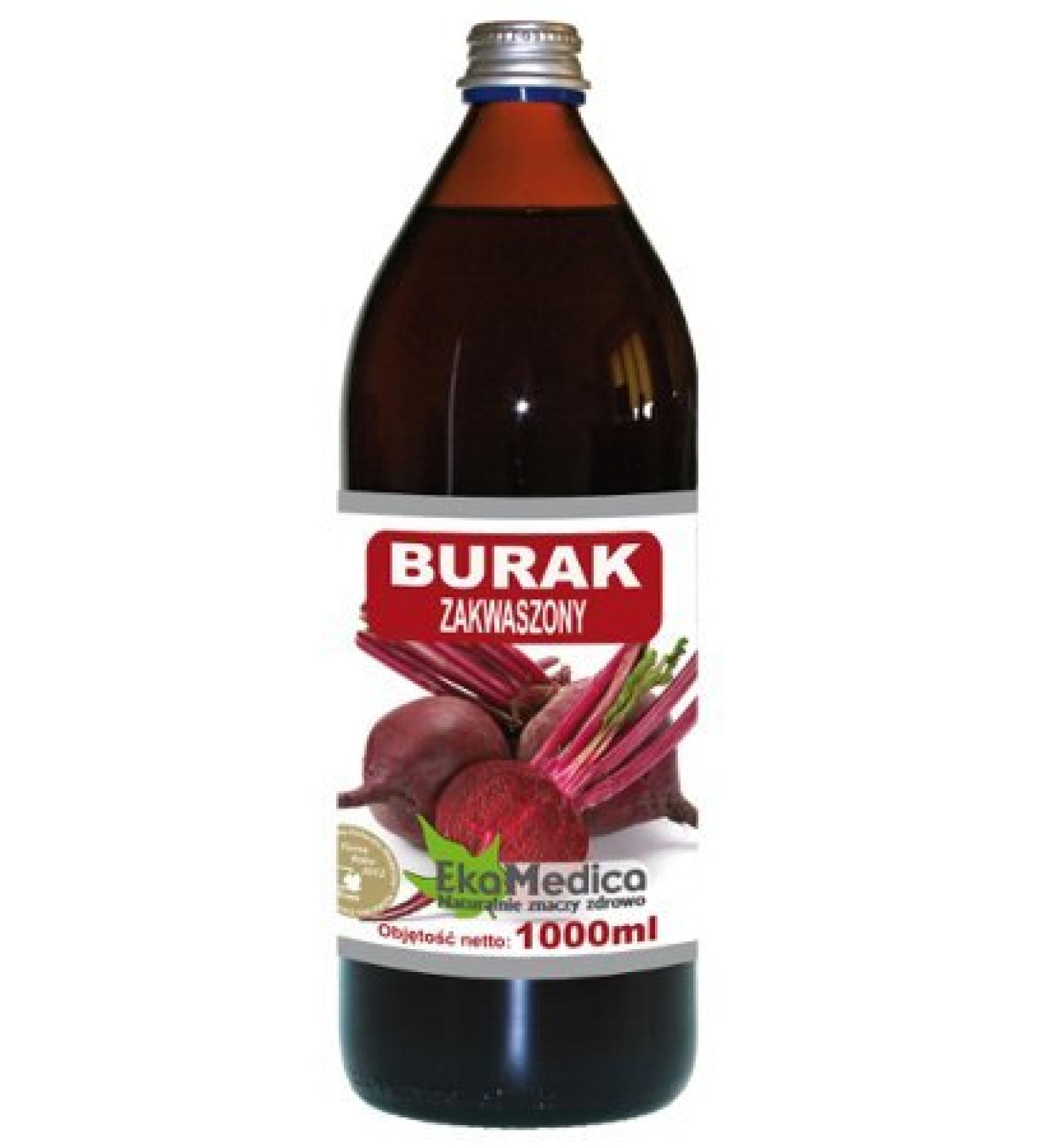 Beetroot juice 100% 1000ml EkaMedica
