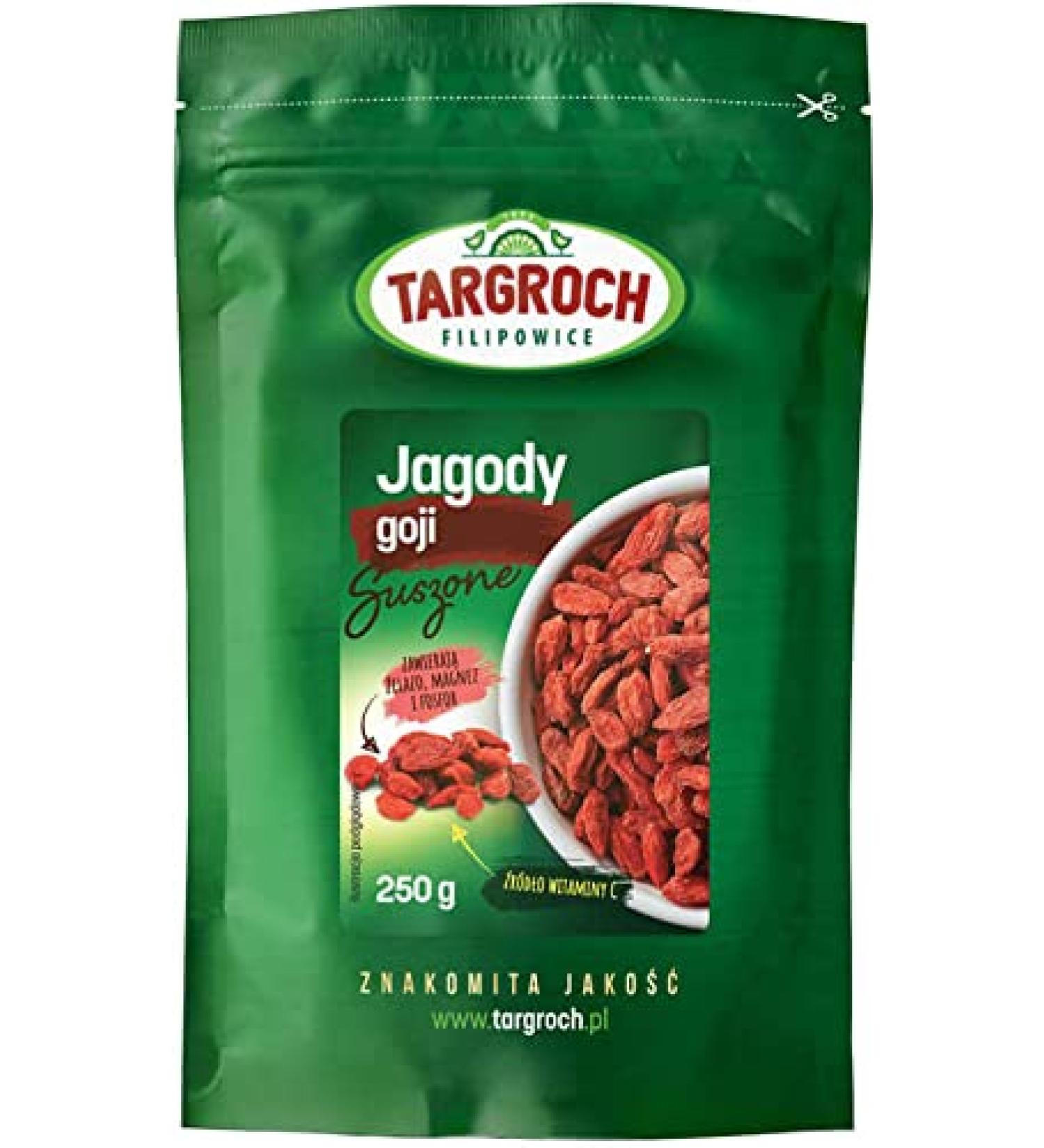 Dried goji berries 250g Targroch