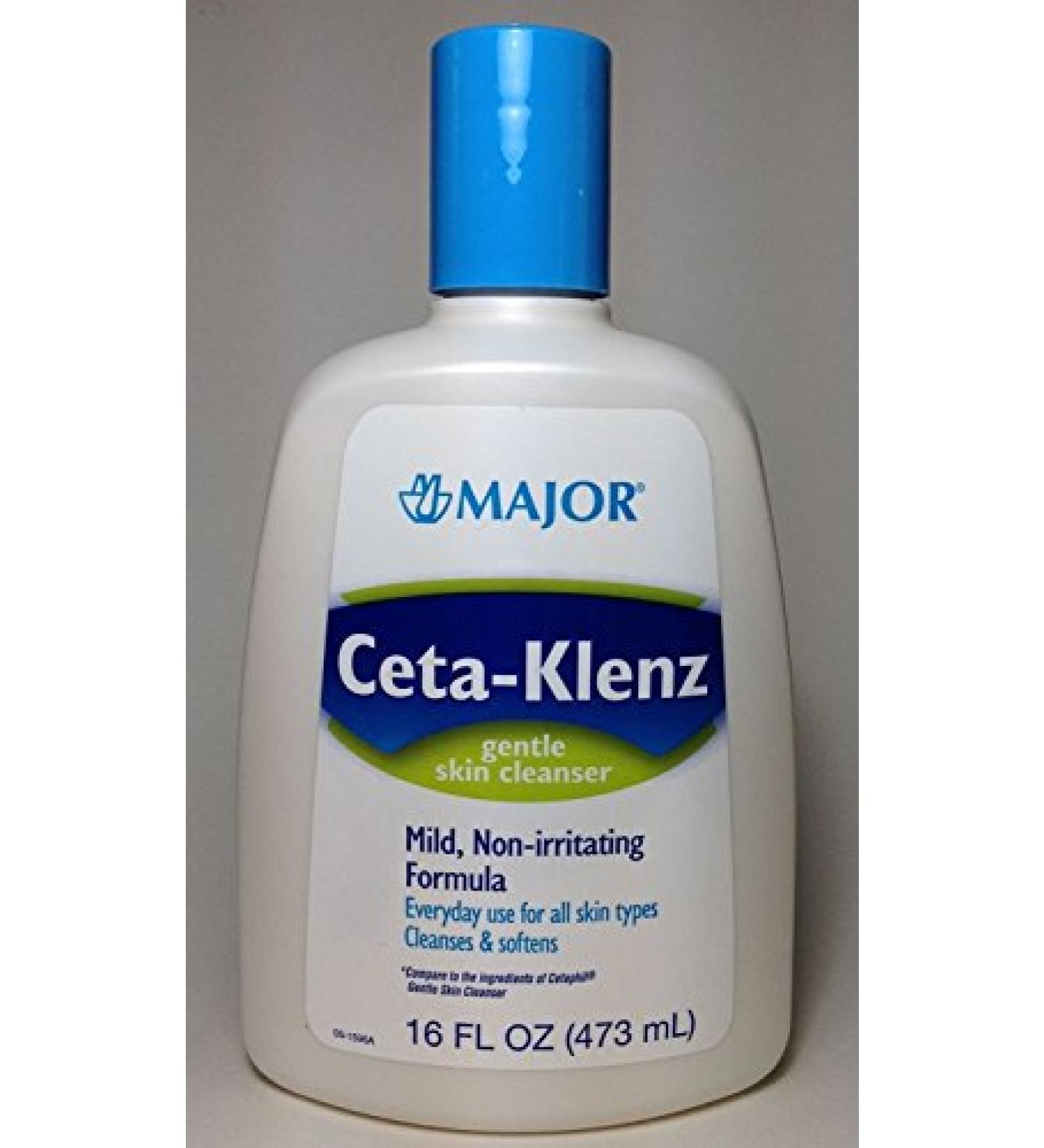 Major Ceta-Klenz Gentle Skin Cleanser 16 Ounce