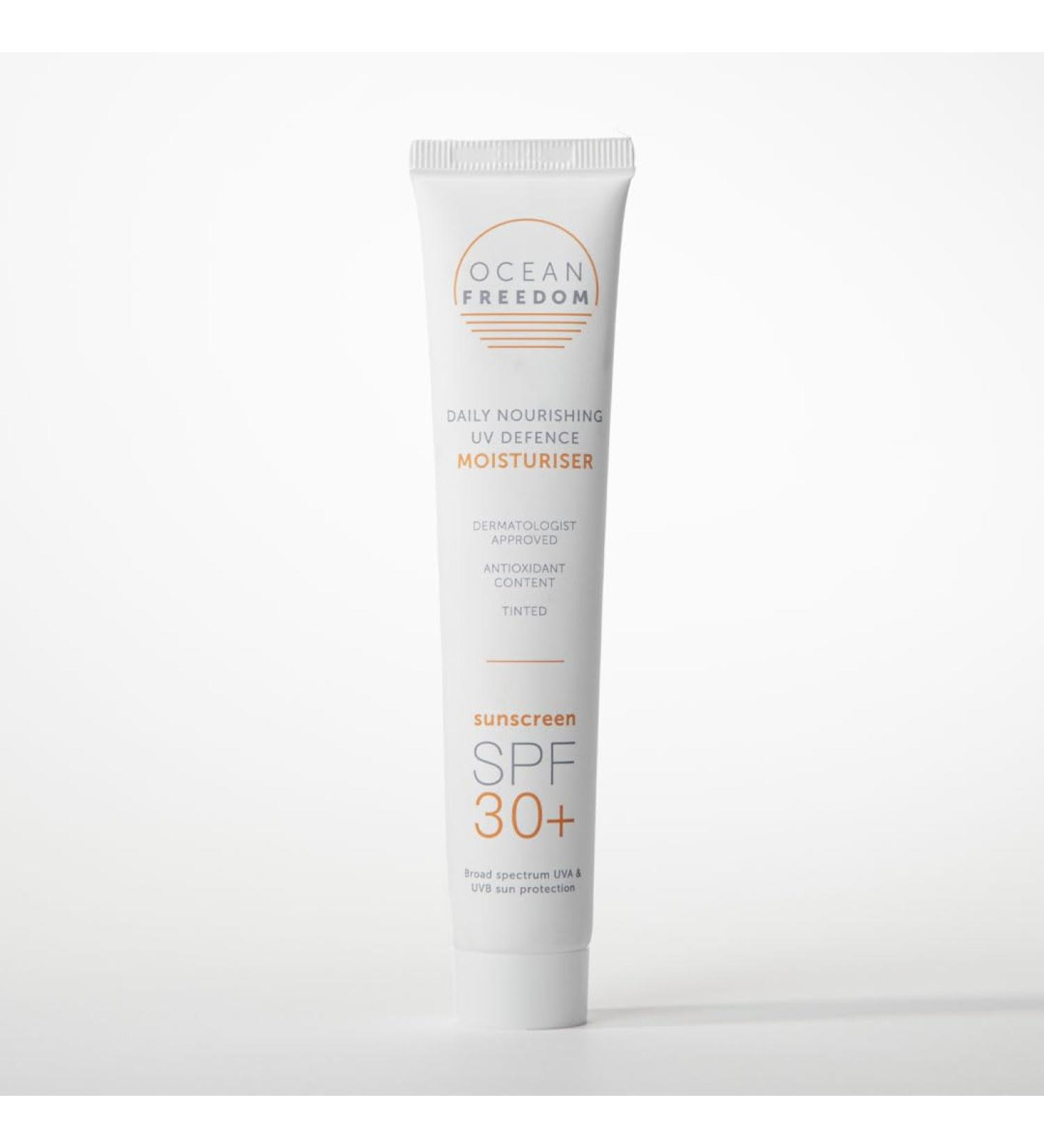 Ocean Freedom - Daily Nourishing UV Defence Moisturiser SPF 30+ Sunscreen - Buy Online on GoSupps.com