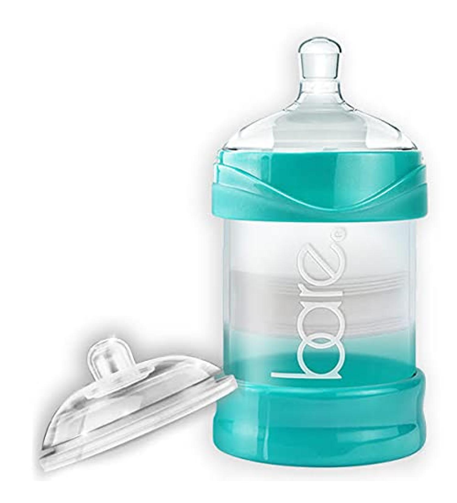 Bittylab Bare Air-Free 4oz Single - Anti-Reflux, Anti-Colic, Anti-Gas for 0-6 Months. Perfe-Latch for Breastfed Babies, Easy-Latch for Bottle-Fed. Includes Easy Instructions - 1 Count - Buy Online on GoSupps.com