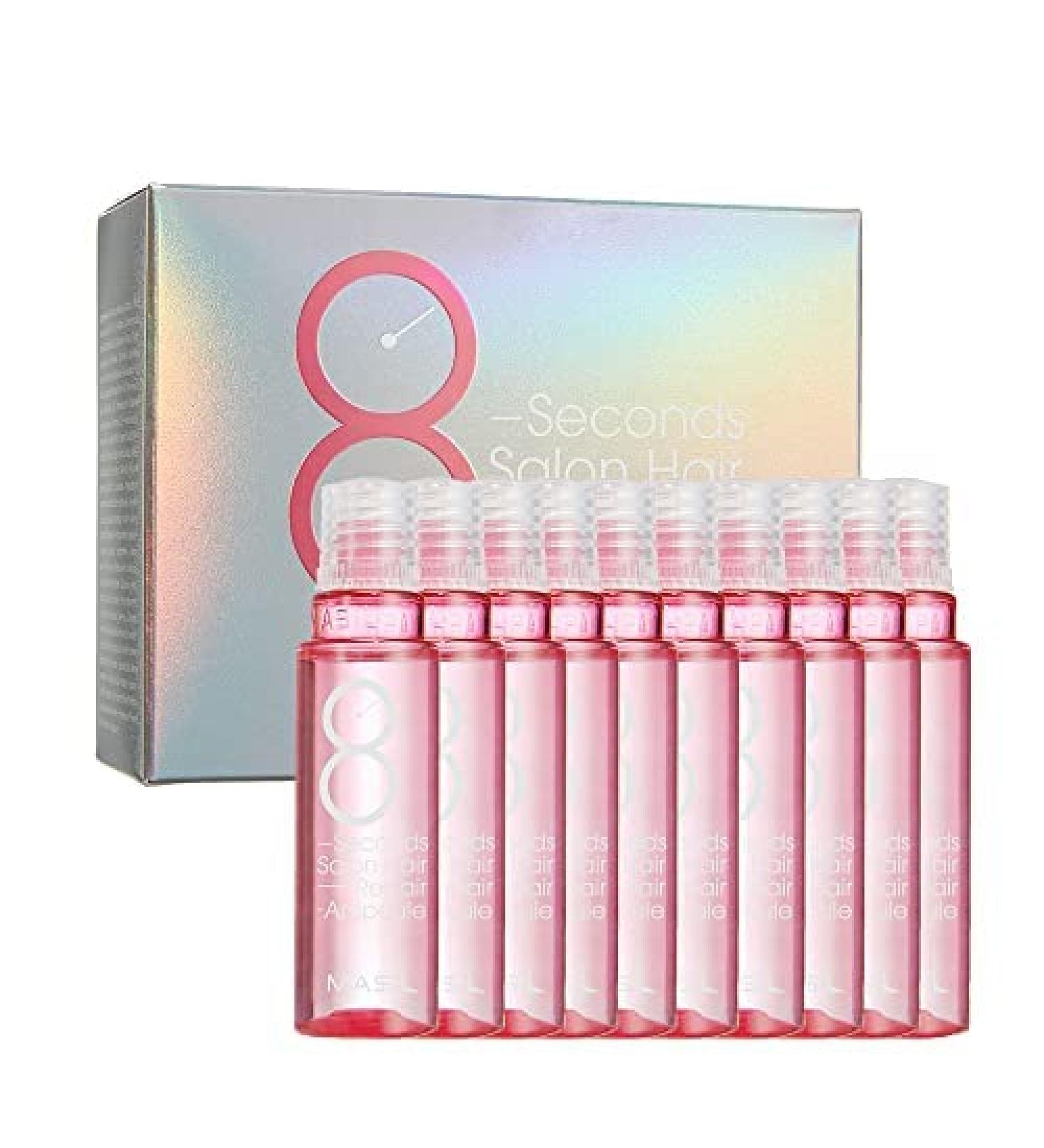 Masil 8 Seconds Salon Hair Repair Protein Treatment Mask 0.5floz X10ea - Korean Hair Care - Buy Online on GoSupps.com