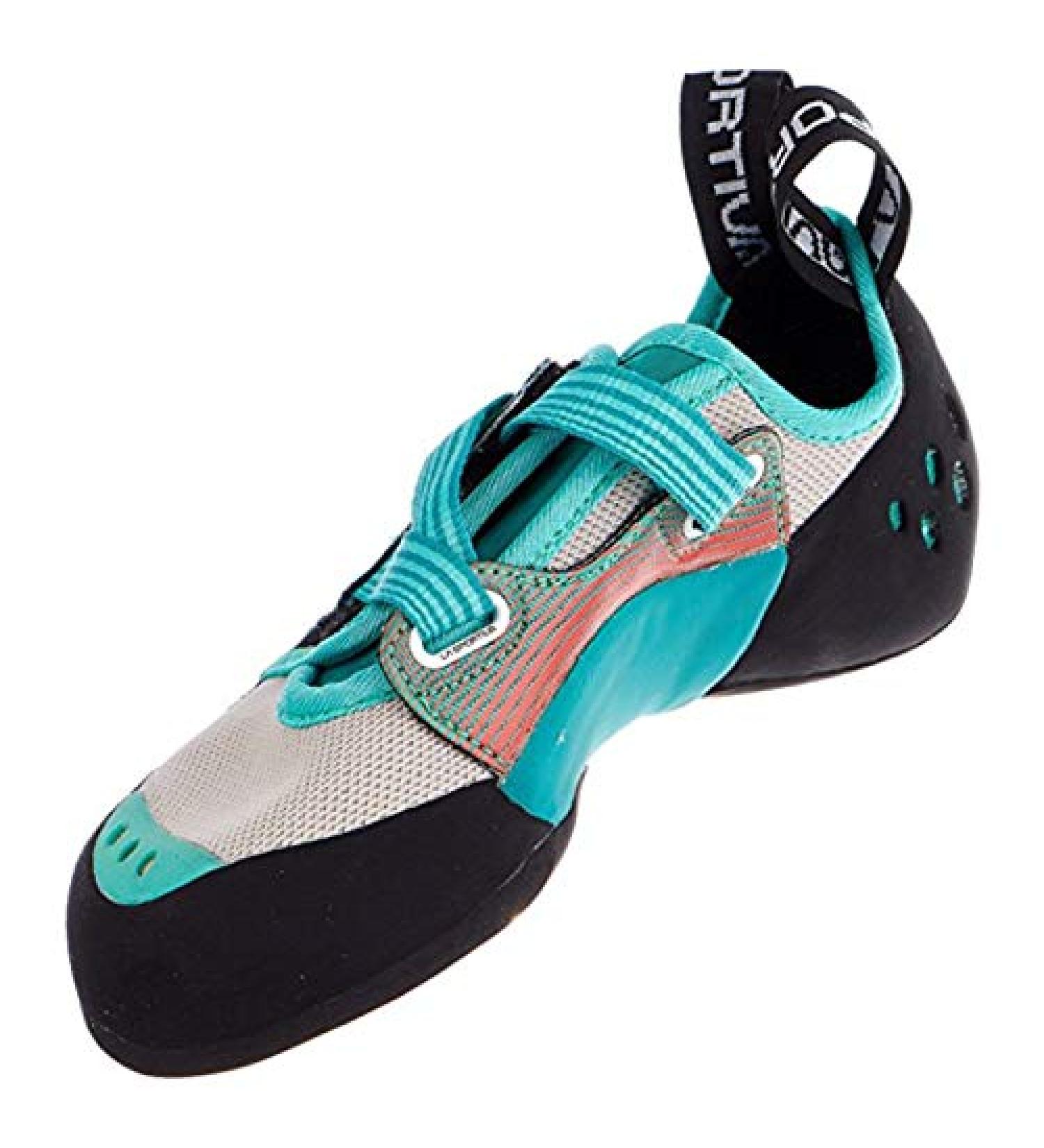La Sportiva Womens OXYGYM 1 Mint/Coral