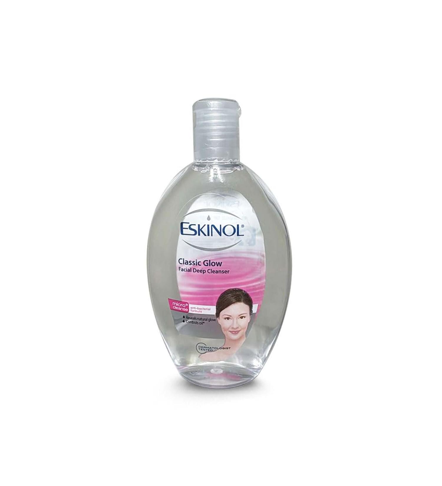 Eskinol Naturals Classic Facial Cleanser 7.6 Oz - 225 ml Bottle - Buy Online on GoSupps.com