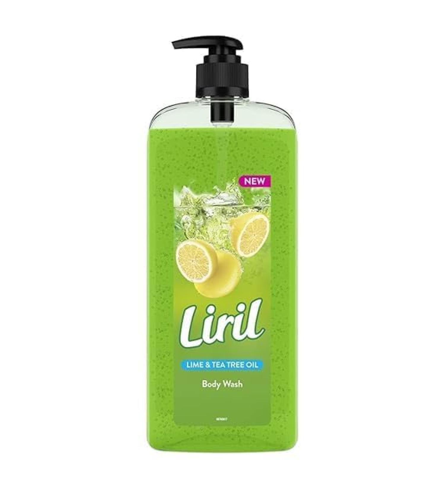 Lemon & Tea Tree Oil Body Wash - SuperSaver XL Pump Glycerine & Paraben Free Extra Foam 750 ml - Long Lasting Fragrance International Shipping - Buy Online on GoSupps.com