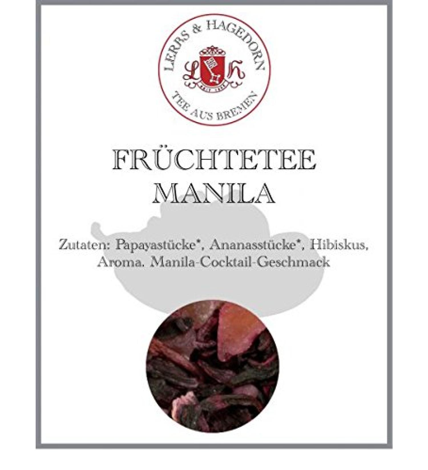  Lerbs & Hagedorn MANILA Fruit Tea 2 kg - Buy Online on GoSupps.com