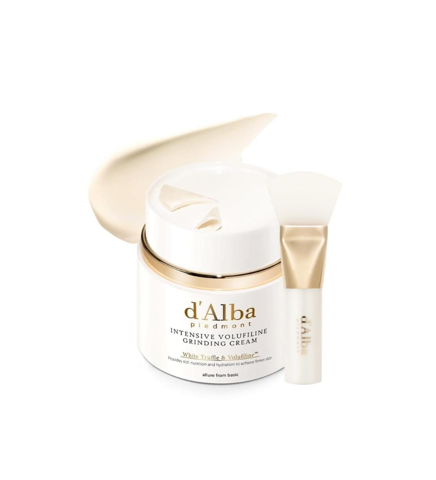 d'alba Piedmont Italian White Truffle Intensive Grinding Cream Volufiline 50 000ppm elasticity care and nourishment Korean Skin Care - Buy Online on GoSupps.com