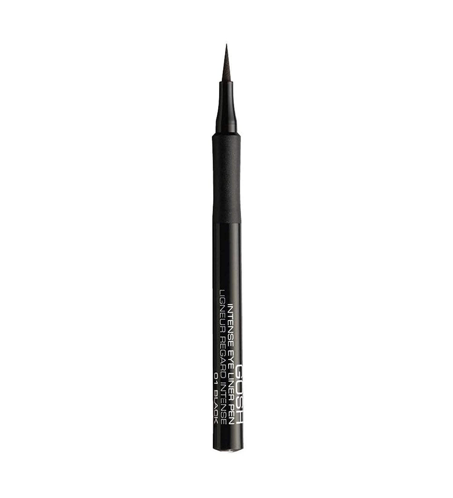 Intense Eye Liner Pen 01 Black - Gosh | Long-Lasting Smudge-Proof & Easy Application | Buy Internationally - Buy Online on GoSupps.com