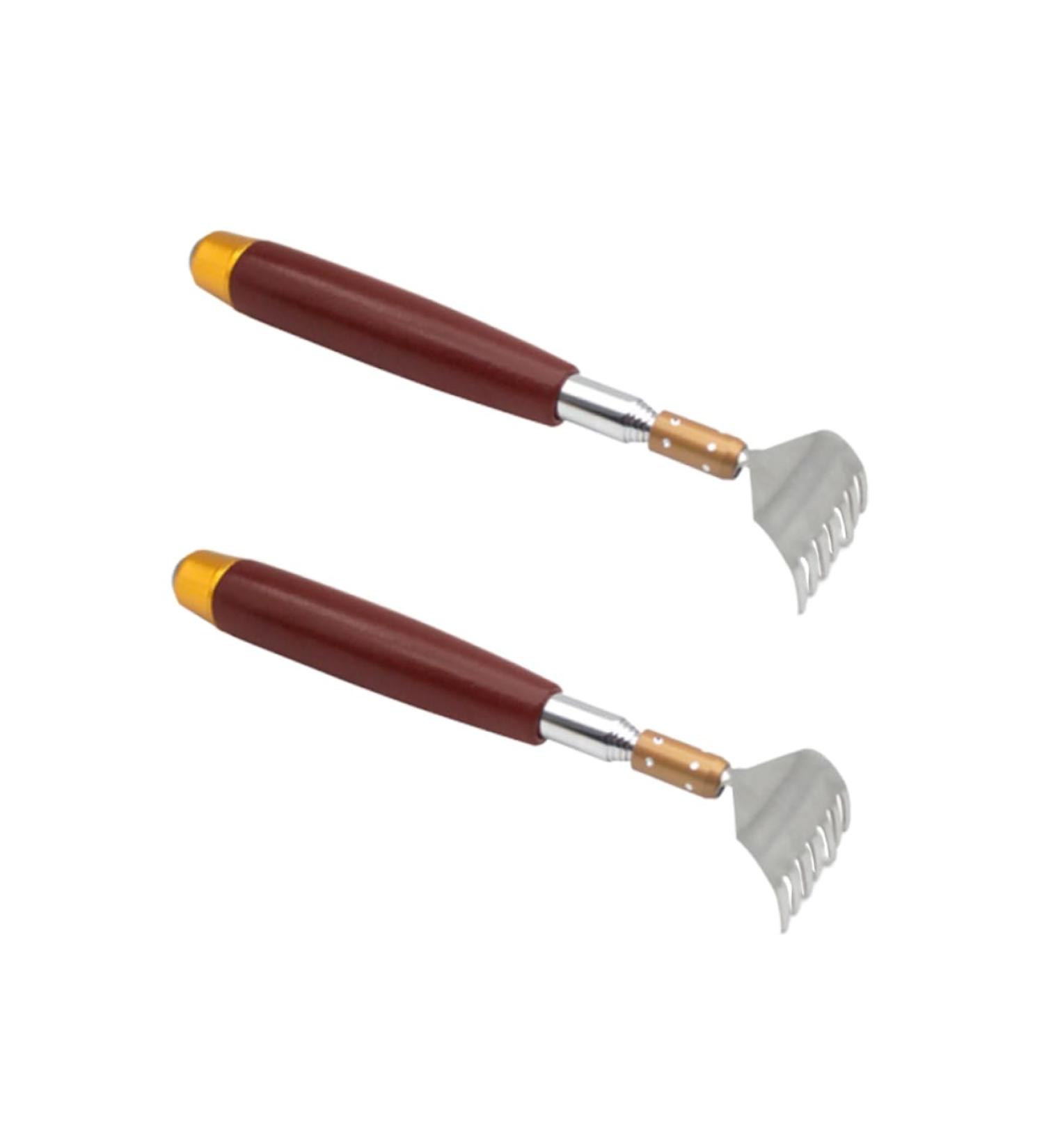 Frcolor Stainless Steel Scraper & Back Scratcher - Telescopic Massage Tool for Relaxation & Gift Idea - Buy Online on GoSupps.com