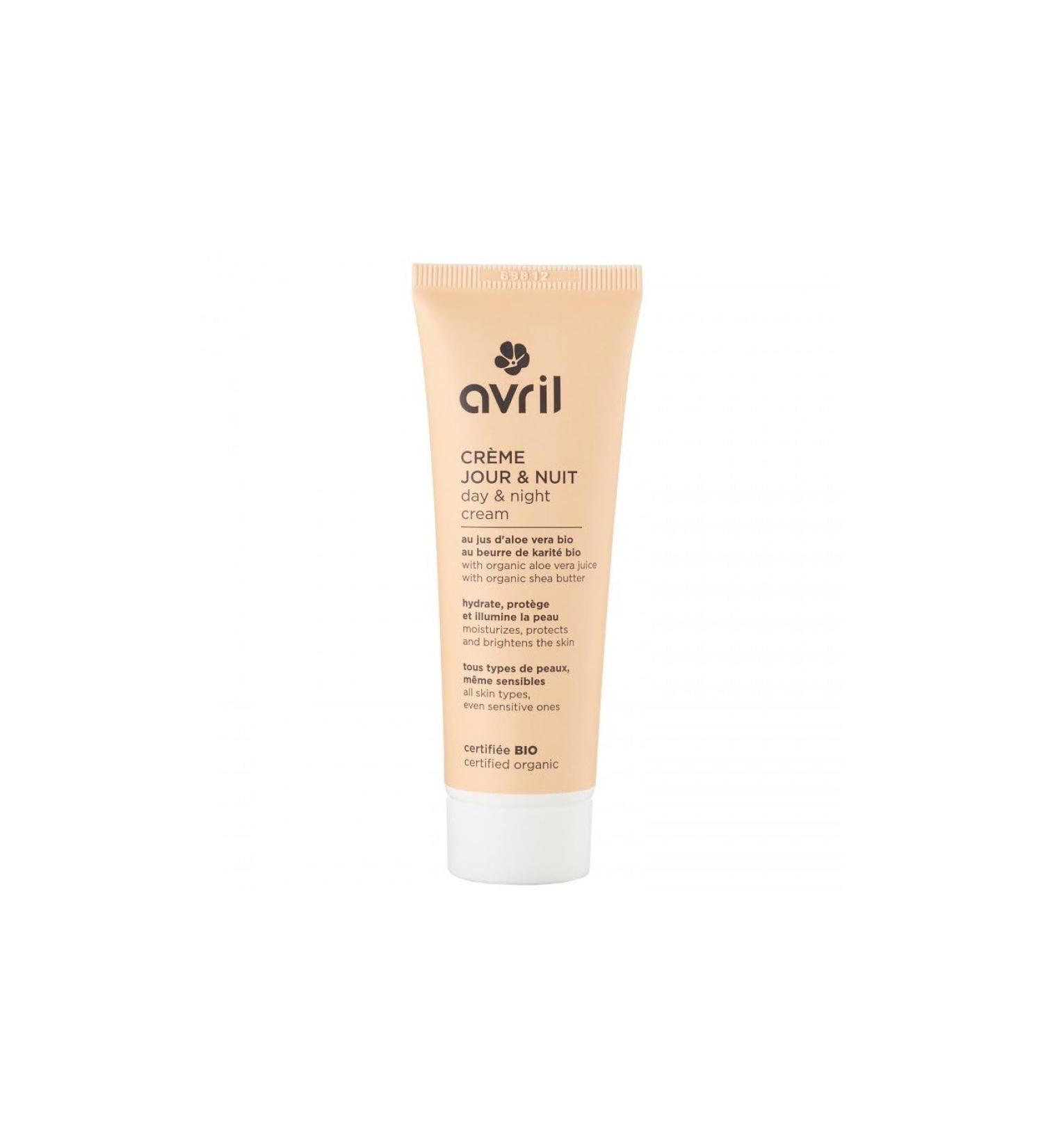 Day and night cream - 50 ml - organic - vegan - Avril