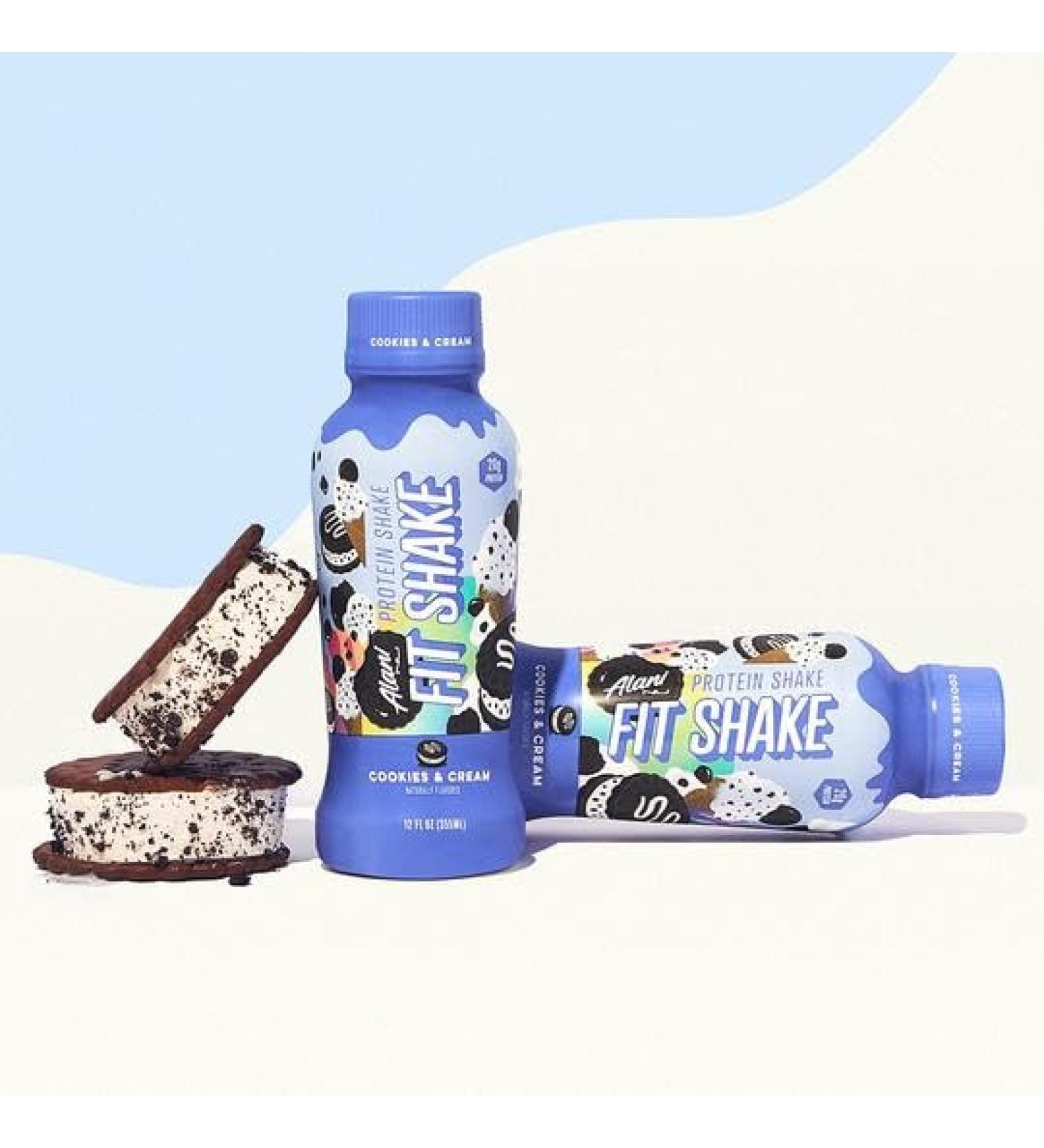 Alani Cookies & Cream Protein Shake 12 oz 354 mL - Buy Online on GoSupps.com