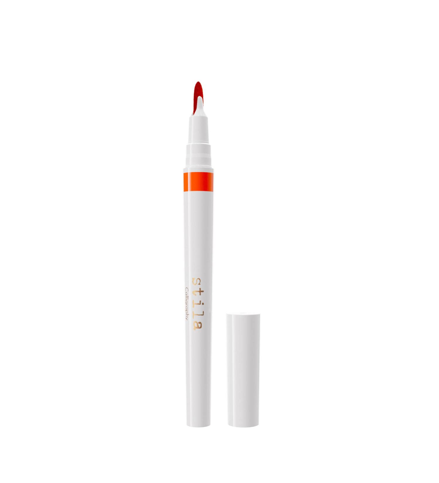 Stila Calligraphy Lip Stain in Stacey - Long Lasting, Bold Color | [Your Brand Name] - Buy Online on GoSupps.com