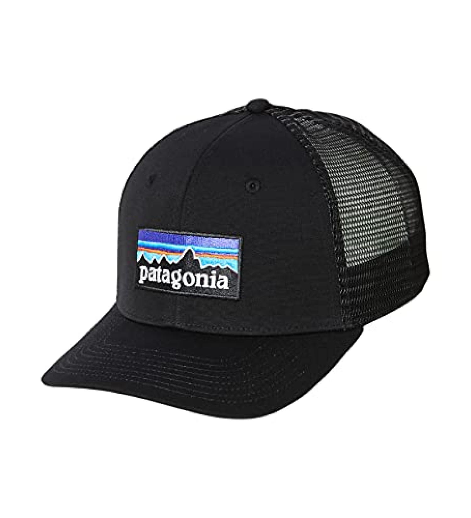 Patagonia P-6 Logo Trucker Hat - Black | One Size - Buy Online on GoSupps.com