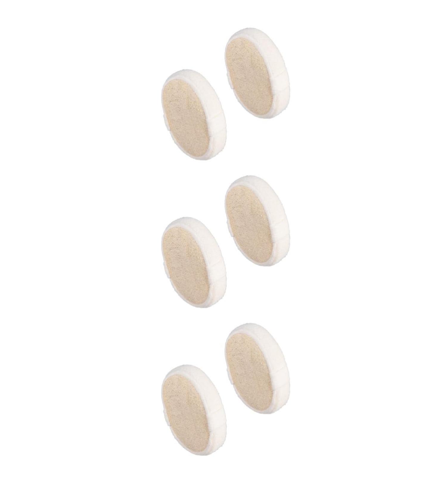 FOMIYES 6 Pcs Earth Tones Bath Loofah Sponge Set - Exfoliating Shower Pads for Ultimate Skin Health - Buy Online on GoSupps.com