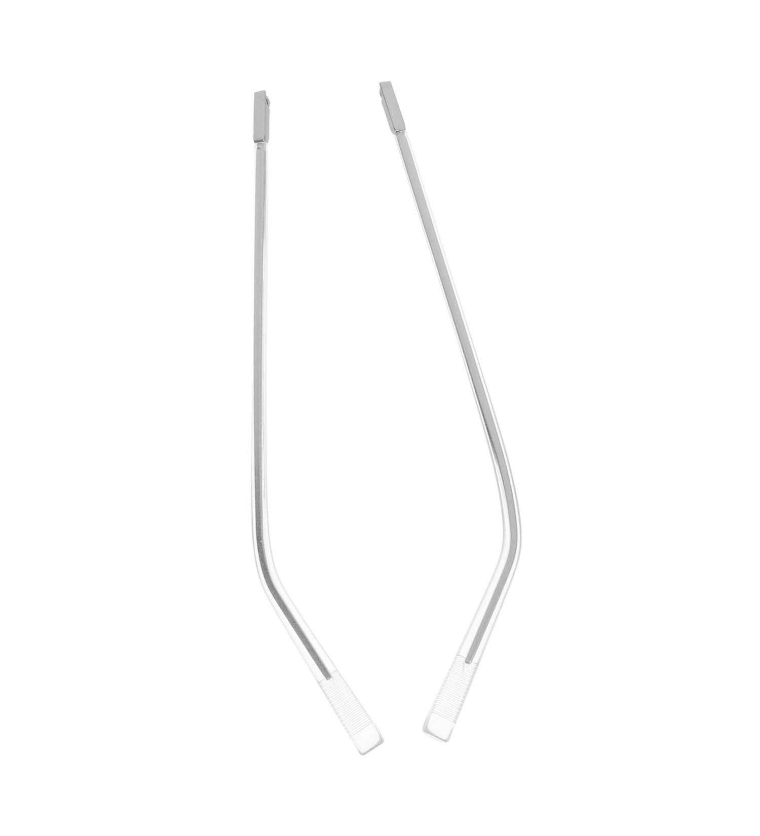 Yardenfun Metal Low Sunglasses Accessories - 1 Pair of Replacement Glasses Legs (12.5x0.3cm) - Durable Silver Parts for Enhanced Style - Buy Online on GoSupps.com