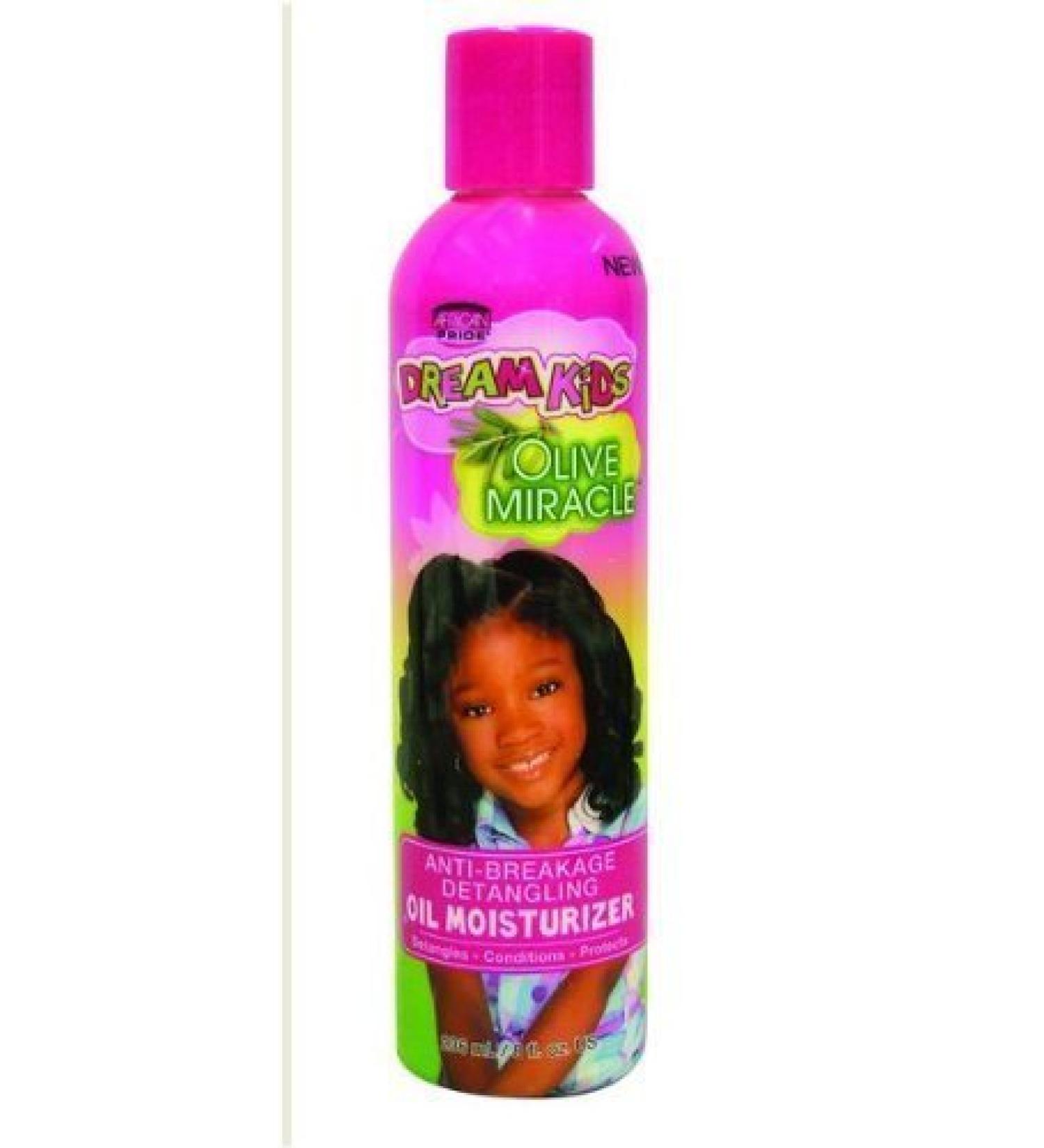 ANTI BREAKAGE DE TANGLING OIL MOISTURISER FOR KIDS 8 Oz by AFRICAN PRIDE