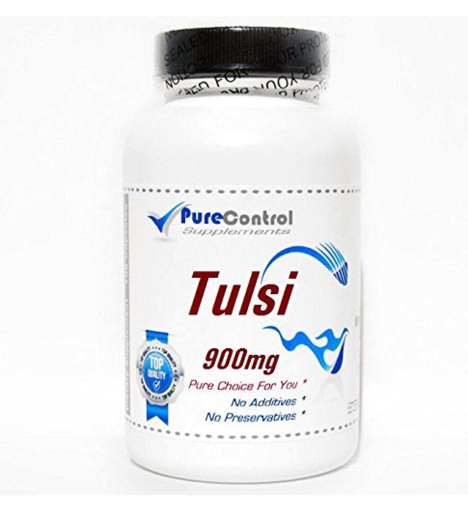 Tulsi 900mg // 90 Capsules // Pure // by PureControl Supplements