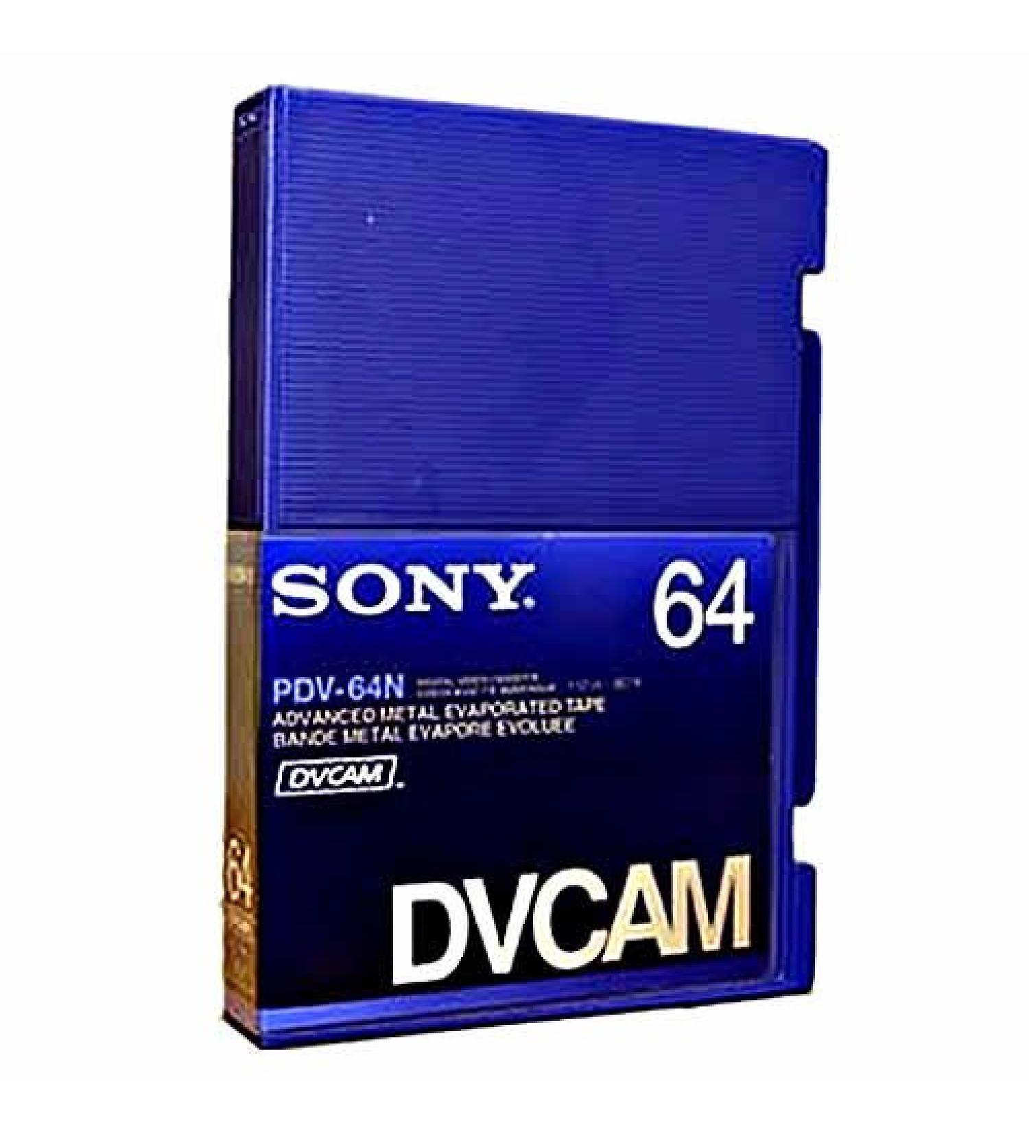 Sony PDV-64N DVCAM 64 Minute Tape (Non Chip) 10 Pack