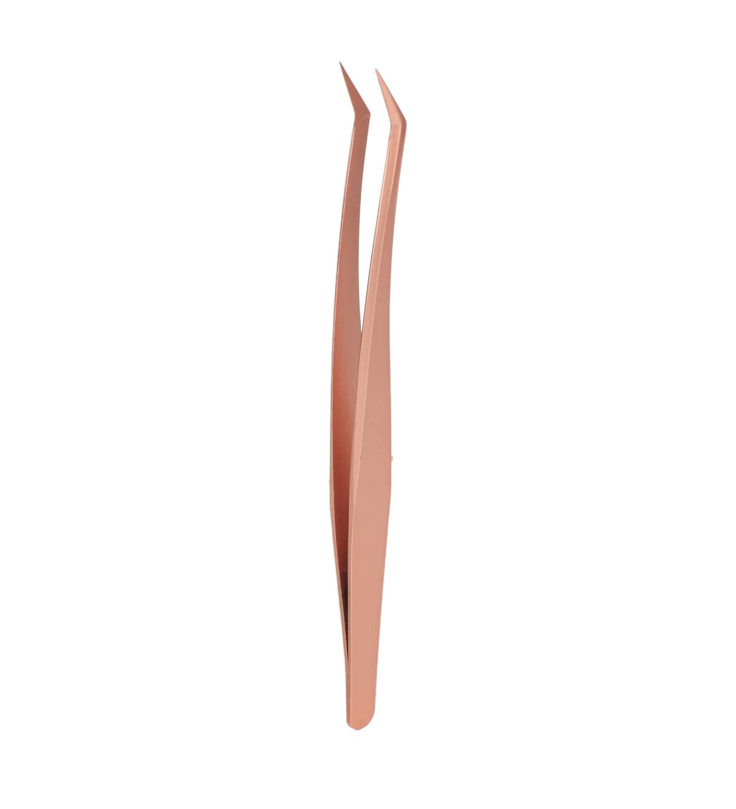 Sonew Eyelash Tweezers Stainless Steel Ergonomic Extension Tool for Eyelashes and Makeup Precision Clamping Rose Gold (Short Oblique Tweezer) Sonewz8a6i5ospc-12 - Buy Online on GoSupps.com