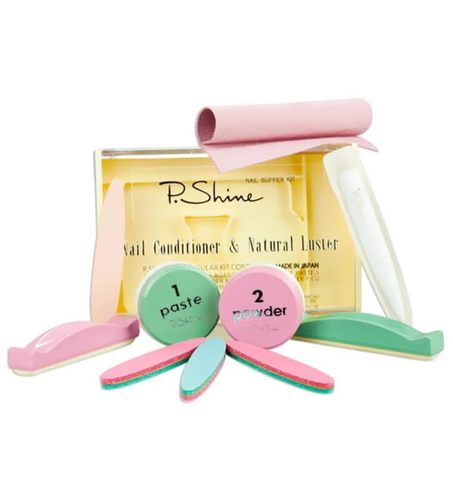 Japanese Manicure Set - Powder Nail Kit - Nail Strengthener For Damaged Nails - Professional Nail Kit - Nail Plate Care - Nail Repair For Damaged Nails - Nail Strengthener And Growth