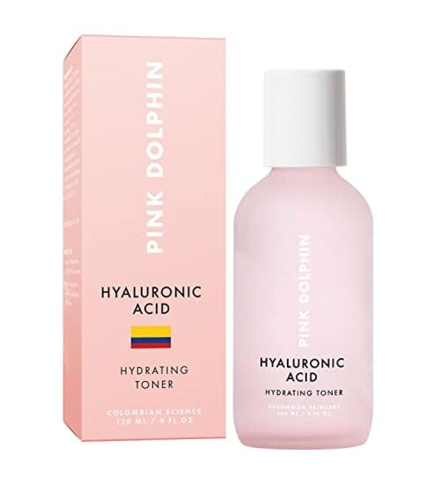 Hyaluronic Acid Hydrating Facial Toner | Vitamin C & Collagen Boost | Vegan Gluten-Free | All Skin Types | 4oz Facial Toner | Colombian Skin Care - Buy Online on GoSupps.com