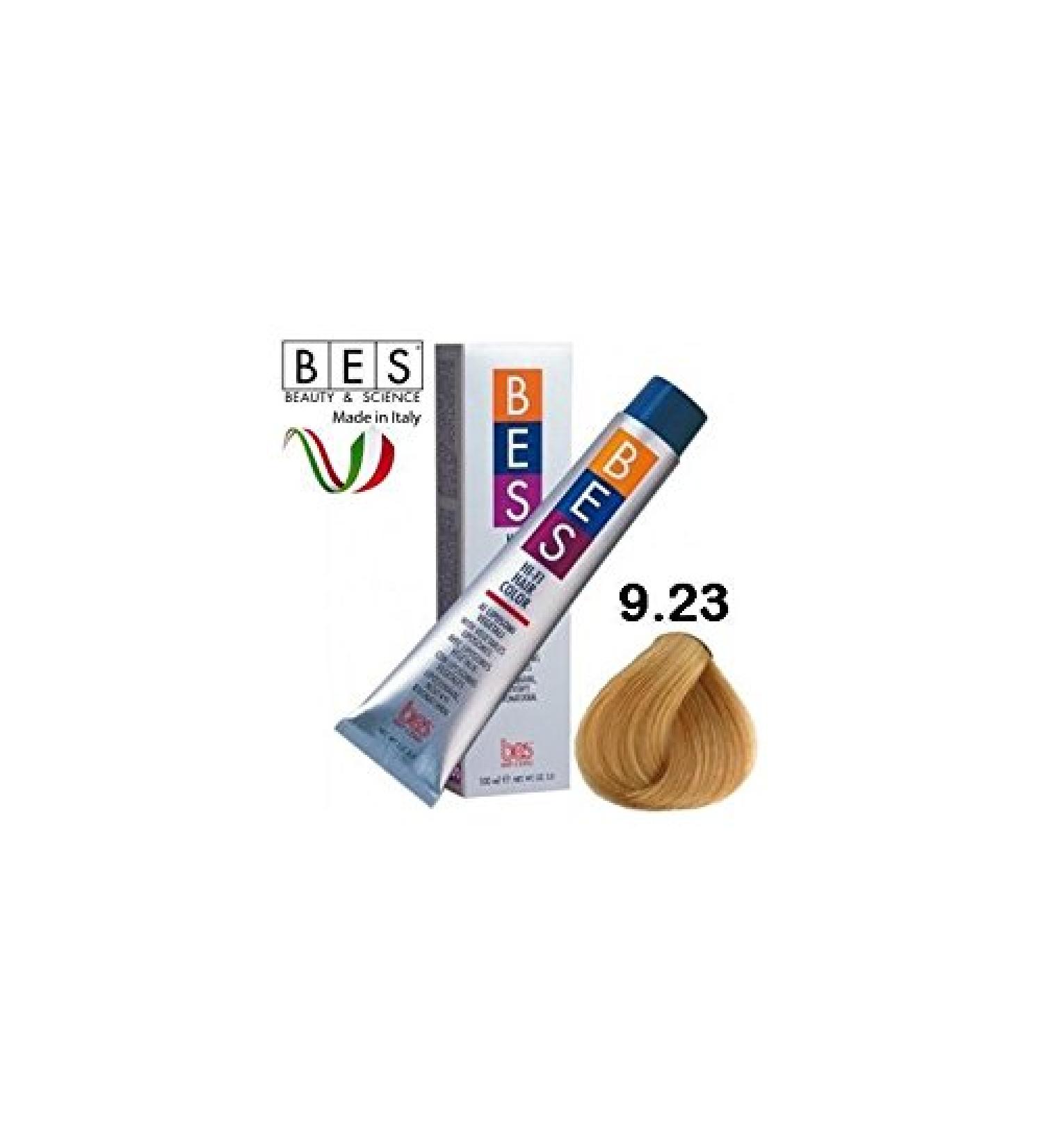 Bes Hi-Fi Color 100 ml 9.23 Blond CH.Mo irisee Gold