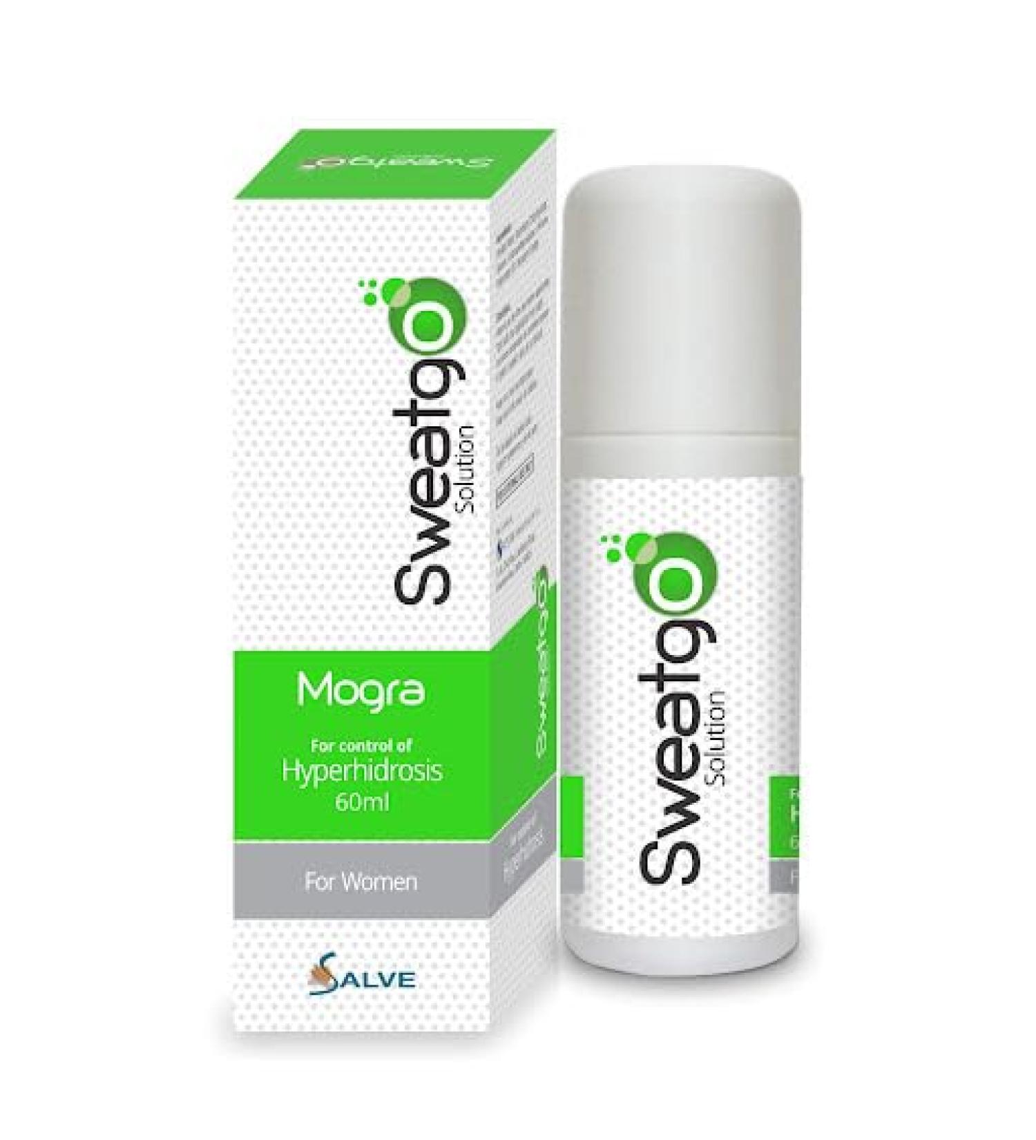 Sweat Go Rollon Antiperspirant | Mogra For Women - 60 ml - Buy Online on GoSupps.com