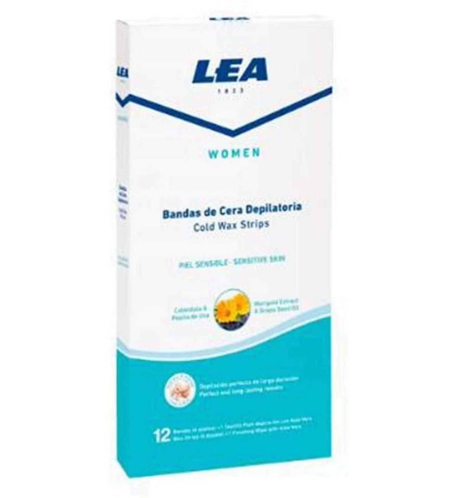 Lea Women Bandas Depilatorias Cera Fr a