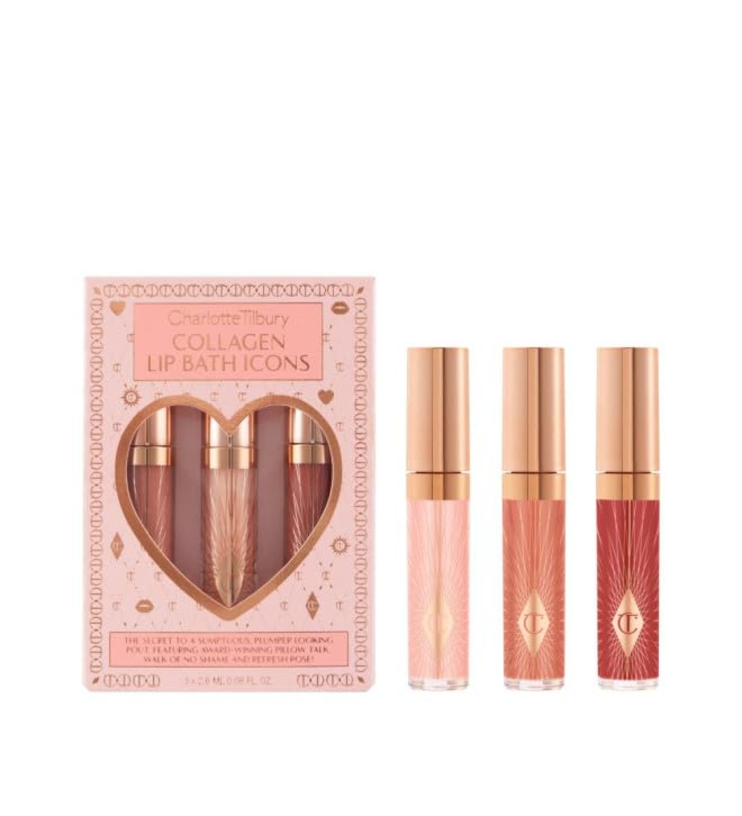 Charlotte Tilbury Mini Collagen Lip Bath Icons Limited Edition 2021 1 g 3 pieces (1 piece)
