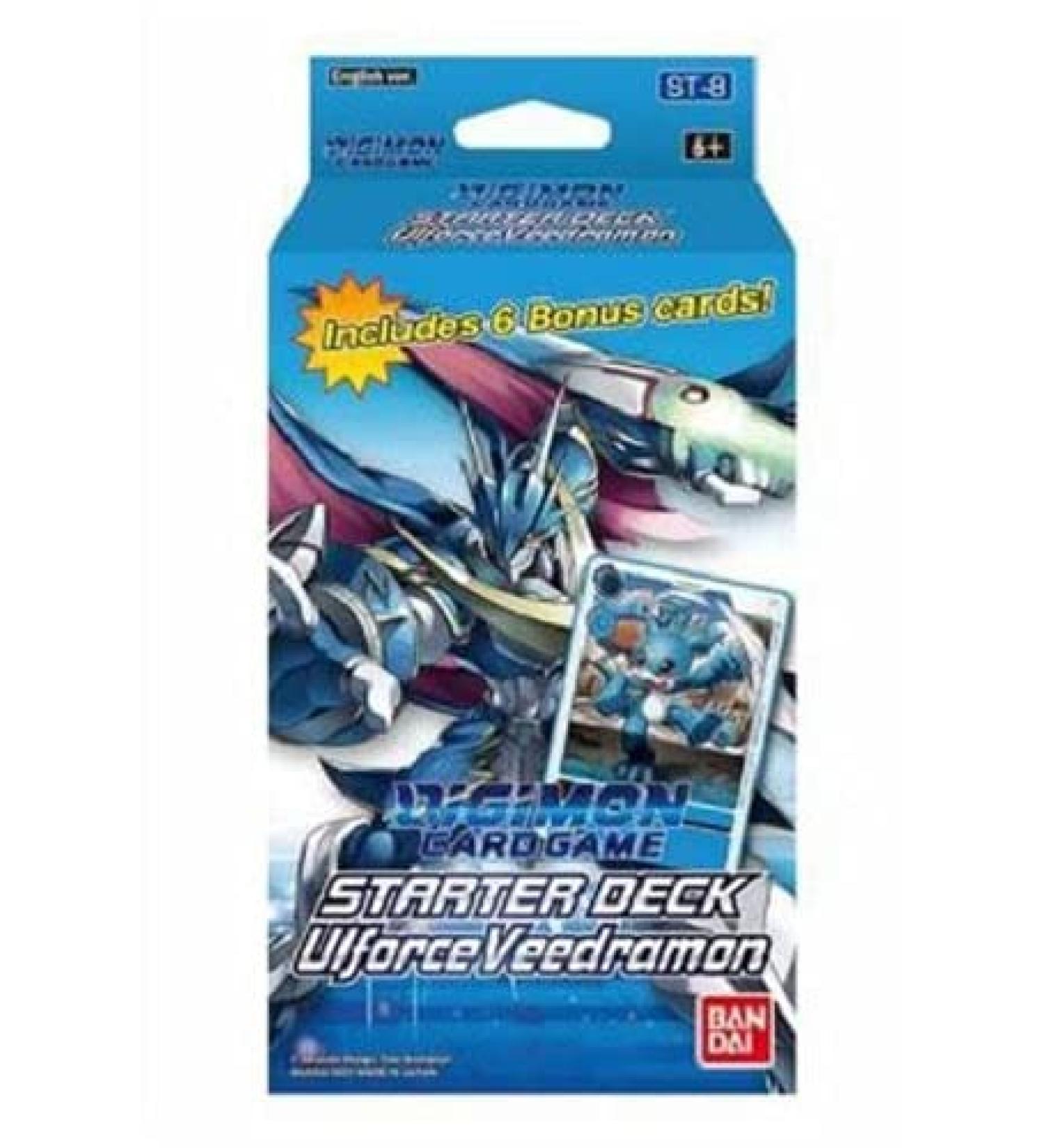 MGO 2021 Bandai English Digimon TCG ST-8: Ulforce Veedramon Starter Deck - 54 Cards