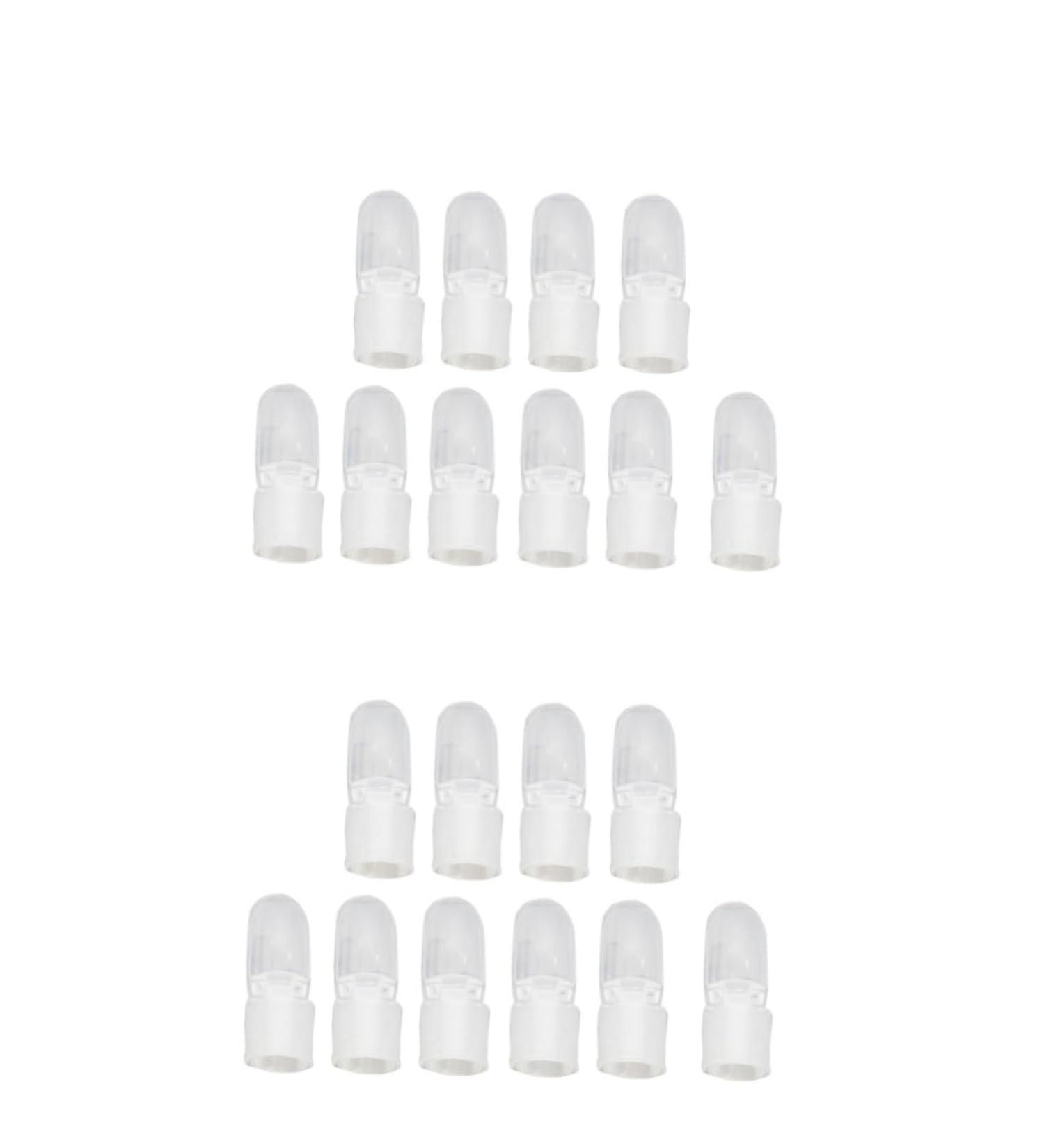 DOITOOL 20 Pcs Nail Protector Polish Shield Protector Nail Art Diy Tools Nail Clip Cap Orange Cheer Bow Diy Nail Art Tools Afro Stretch Snoods for Women Hair Manicure Armor Set - Buy Online on GoSupps.com