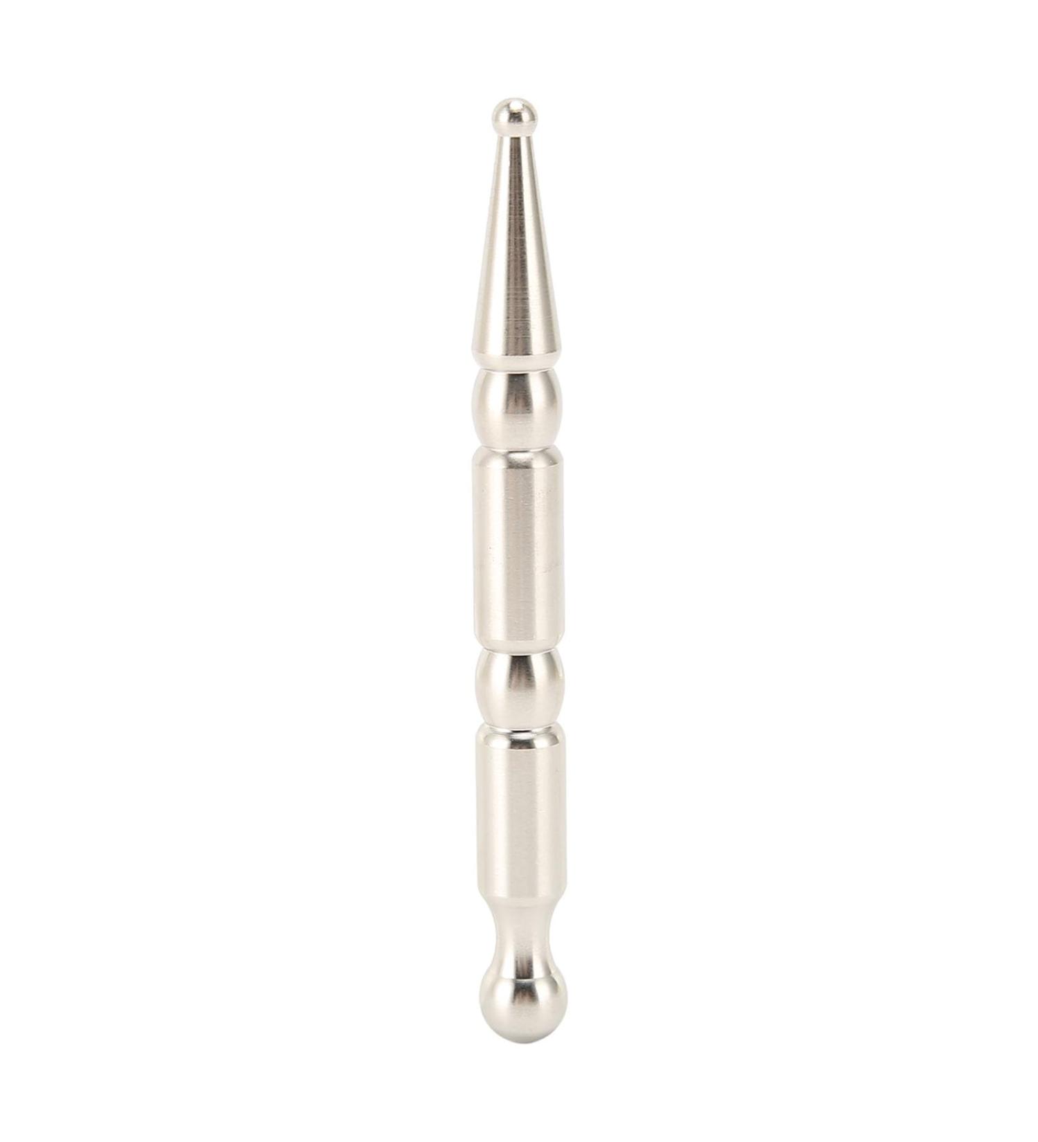 Dewin Stainless Steel Manual Acupuncture Pen | Ergonomic Portable Trigger Point Massage Device for Face & Body Pain Relief - Buy Online on GoSupps.com