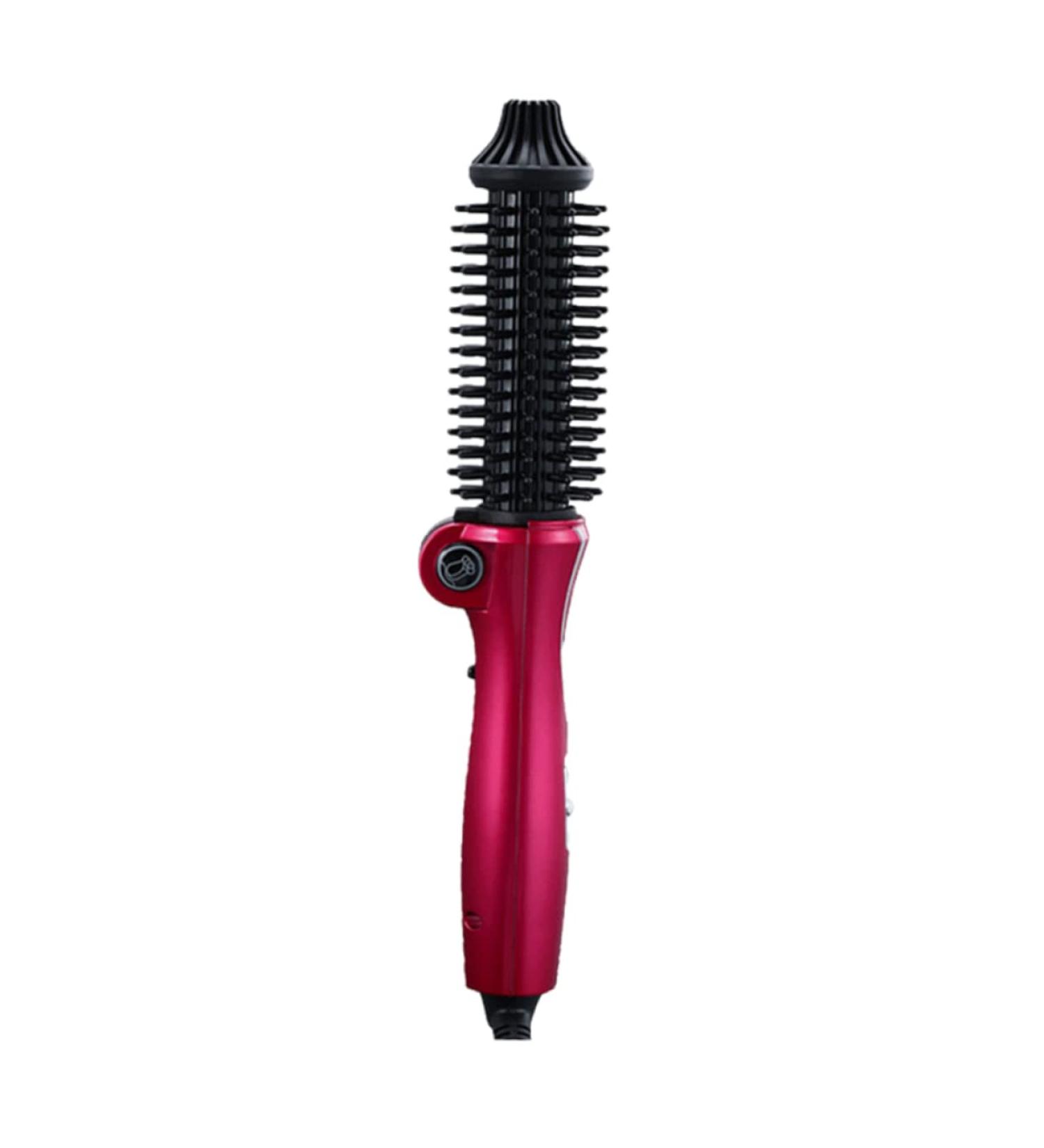 WOONEKY Hair Curling Brush Hair Roller Hair Curlers Ceramic Curling Brush Travel Curling Brush Hot Air Brush - Buy Online on GoSupps.com