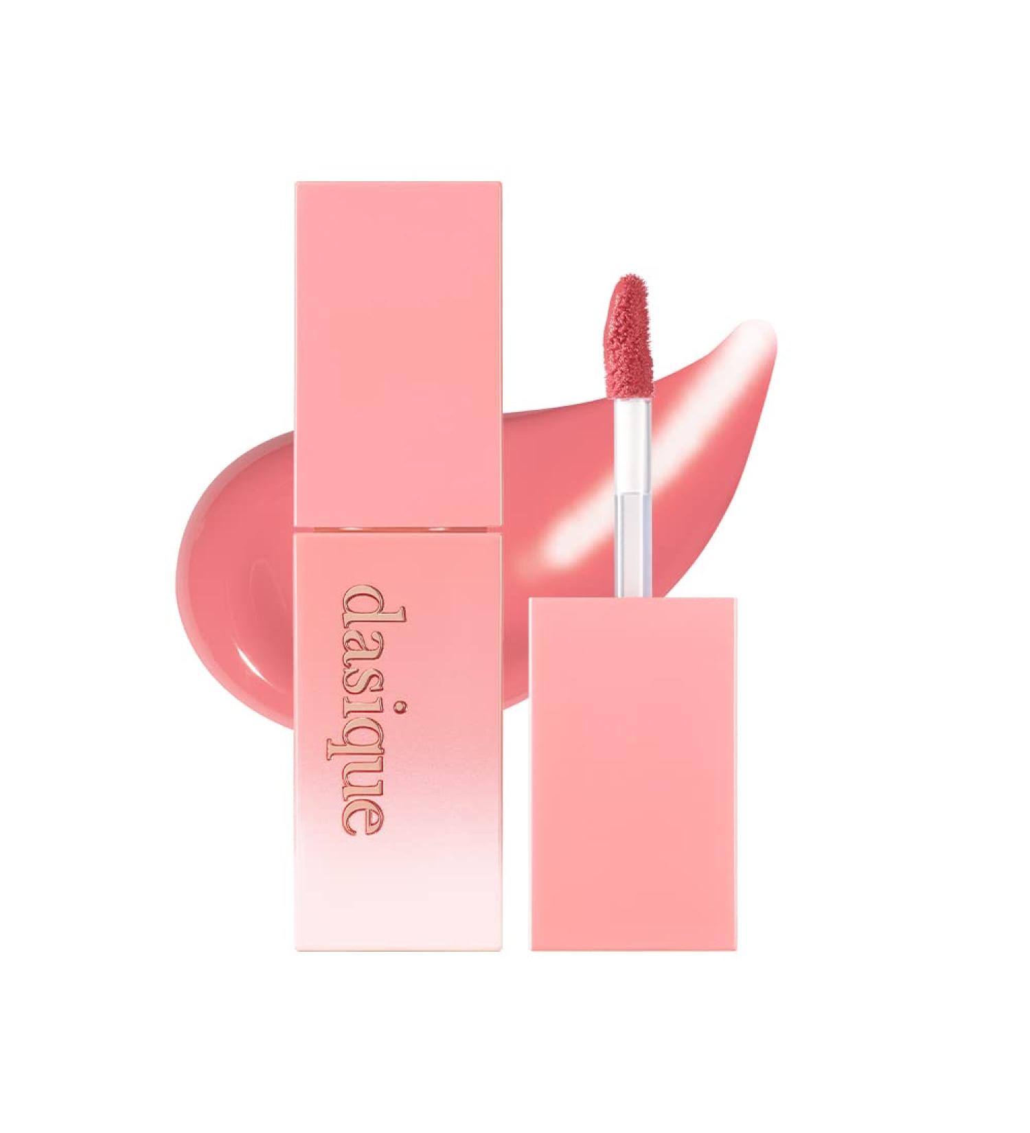 Dasique Juicy Dew Tint (09 Peach Pudding) | Long-lasting Glossy Lip Stain | Vegan & Cruelty-free - Buy Online on GoSupps.com
