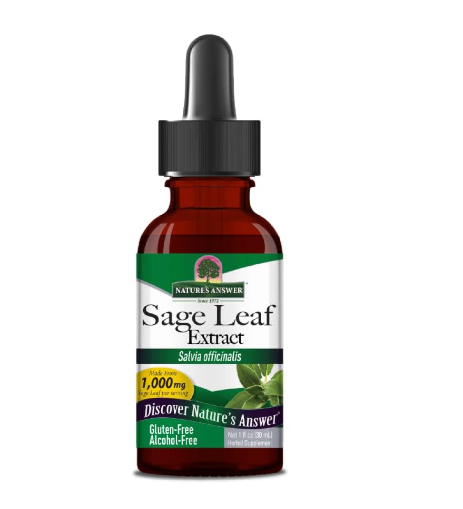 4703 Duke Drive Naturals Answer Sage Leaf 1000mg Glutenfree 30 ml - Buy Online on GoSupps.com