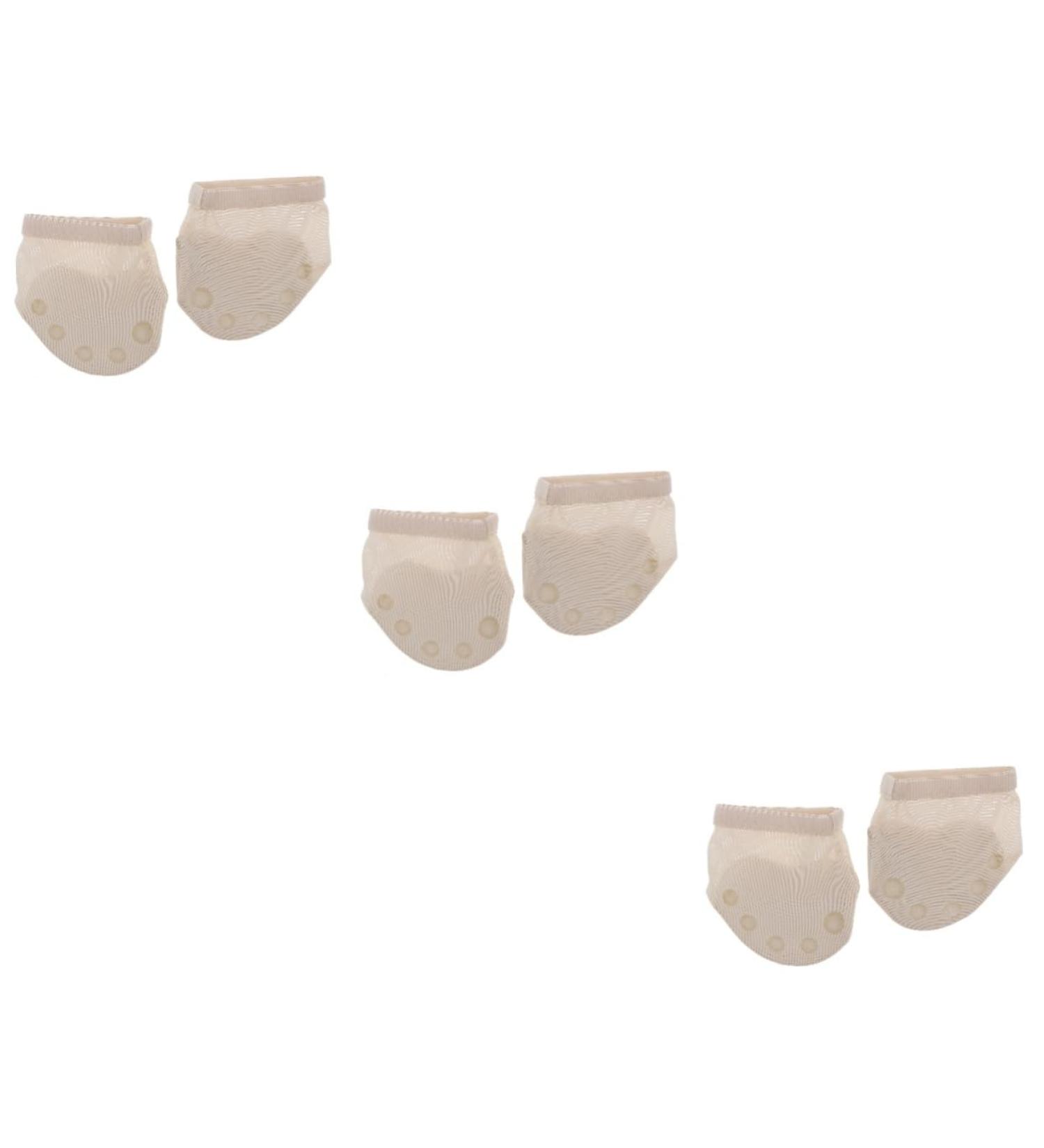FRCOLOR 3 Pairs Dance Socks - Forefoot Pads & Ballet Toe Protectors for Ultimate Comfort - Buy Online on GoSupps.com