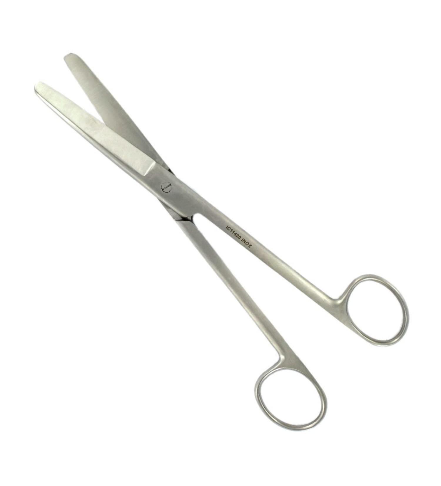 Professional 14 cm Stainless Steel Round Mud Scissors for Home & Garden Use - Ideal for Florists & DIY Projects - Buy Online on GoSupps.com