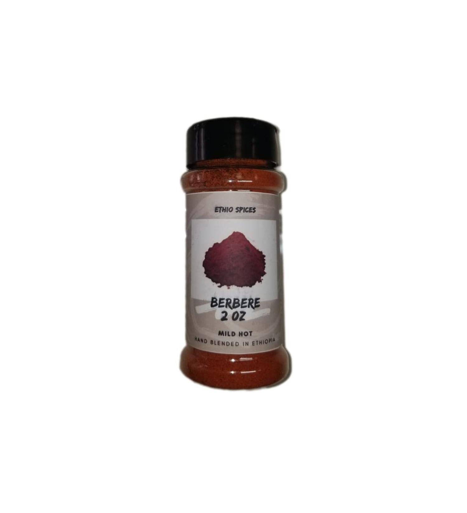 Organic Ethiopian Berbere Spice Blend 2.0 oz | Mildly Hot & Authentic - Buy Online on GoSupps.com
