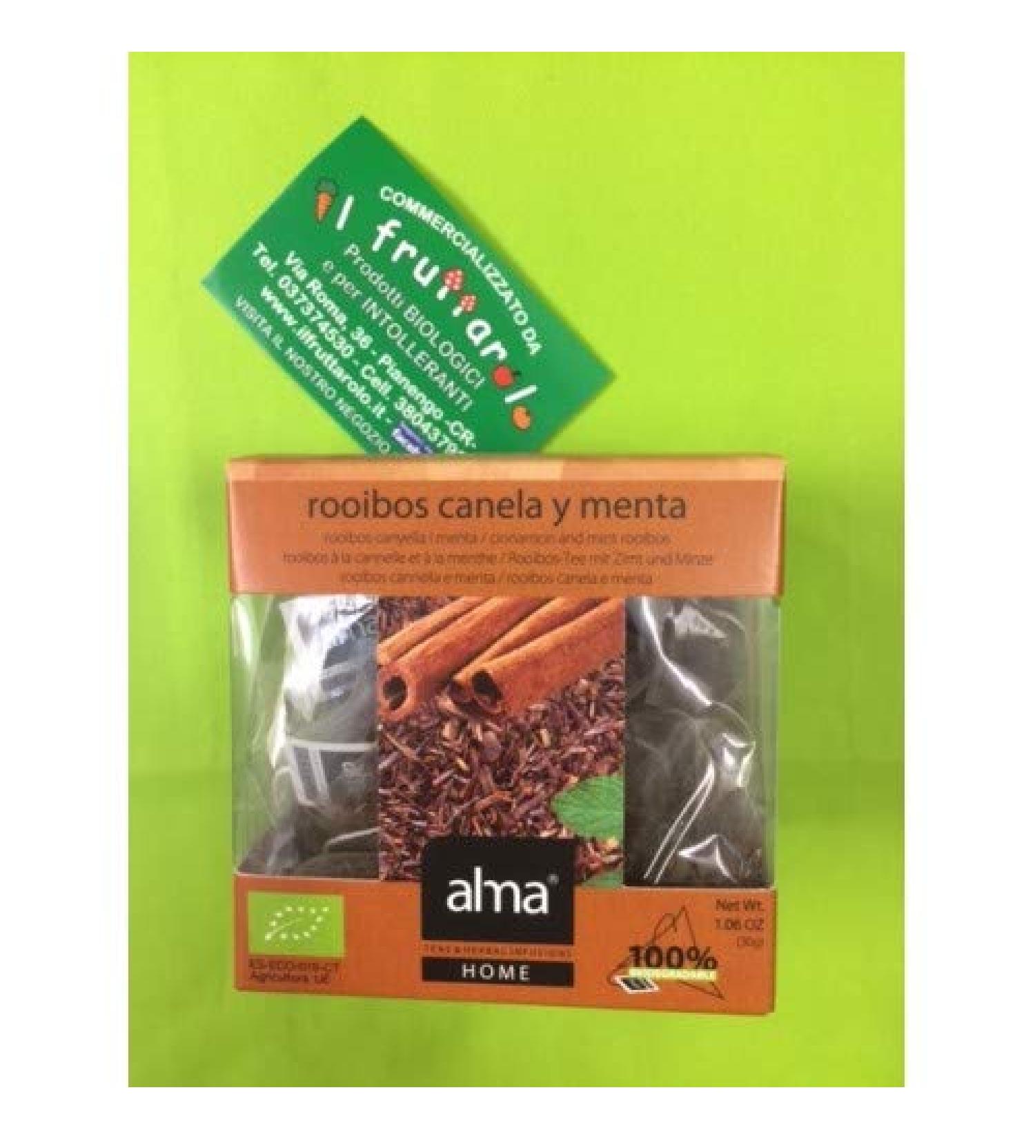 Alma ALMA Cinnamon and Mint Rooibos Organic Infusion 15 Pyramids 30 g
