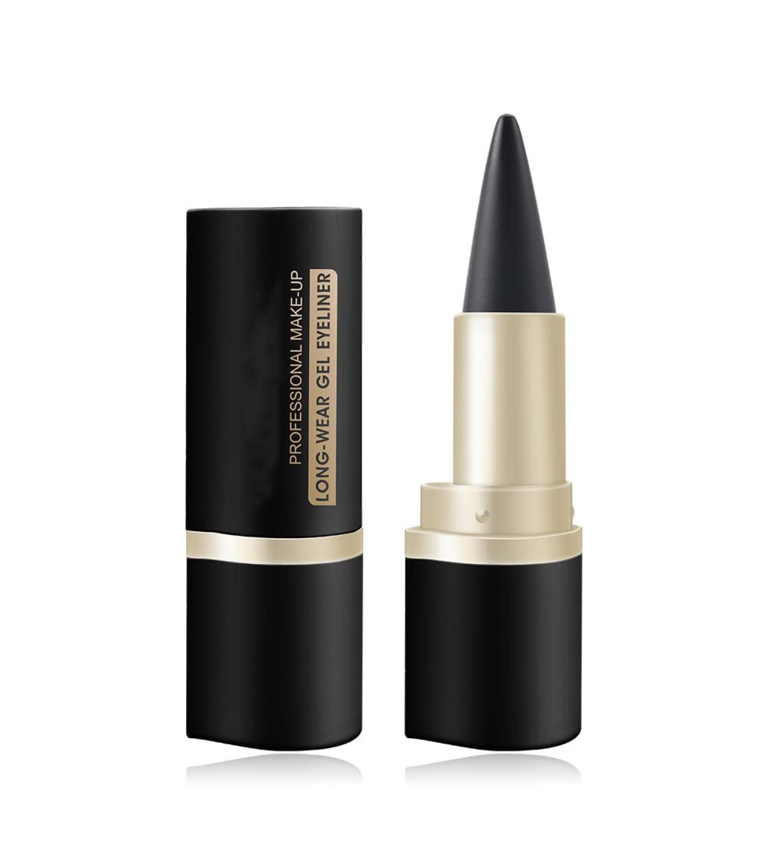 Matt Quick-Drying Waterproof Eyeliner Pen | Long-Lasting Gel Eyeliner Wipe-Resistant Black Eye Makeup Tool (1g) - International Shipping Available - Buy Online on GoSupps.com