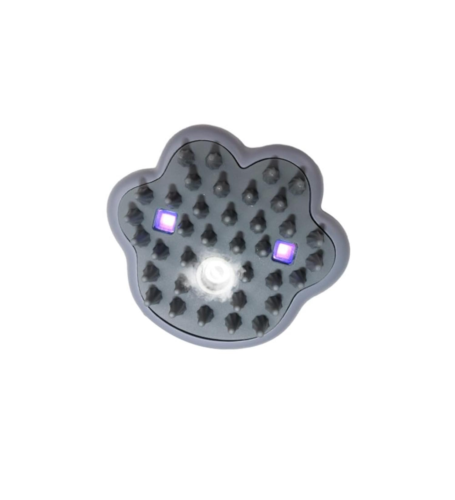 Buy Electric Spray Grooming Comb for Pets - UV Spray & Massage Function | Blue-Gray Set - Buy Online on GoSupps.com
