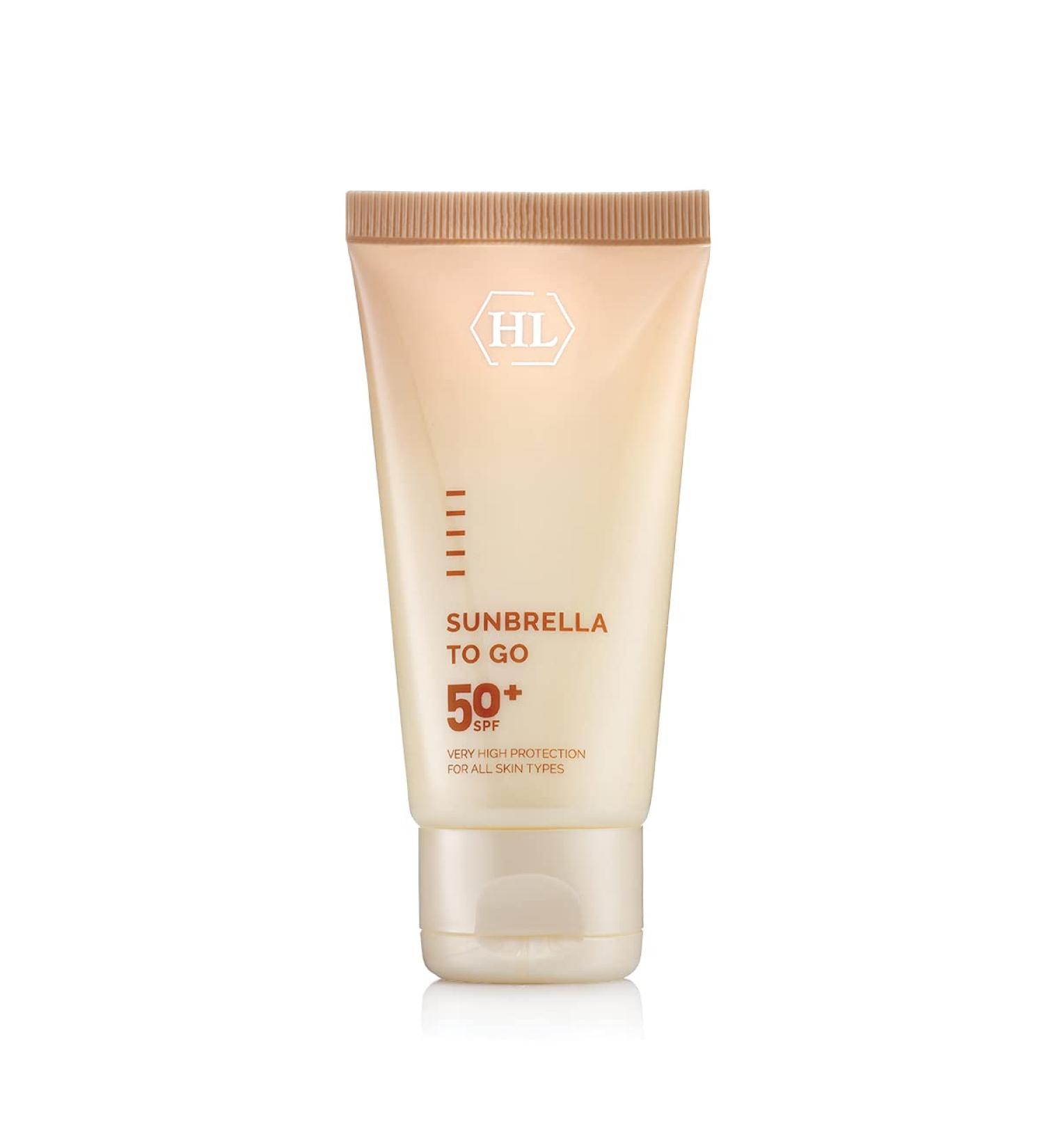 HL Holy Land Cosmetics Sunbrella SPF 50 - Very High Protection Sunscreen 50ml | International Shipping Available - Buy Online on GoSupps.com