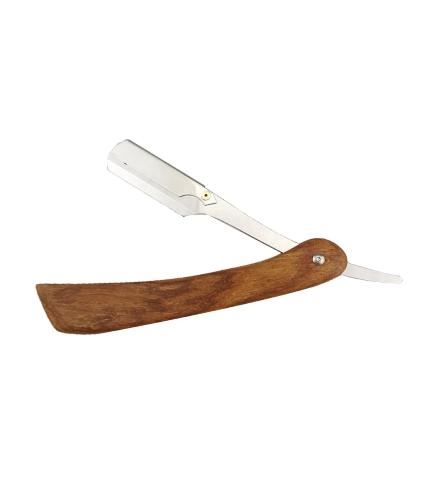 Buy Minkissy Professional Razor - Safe Throat Cutter & Bamboo Eyebrow Trimmer for Men | International Shipping Available - Buy Online on GoSupps.com