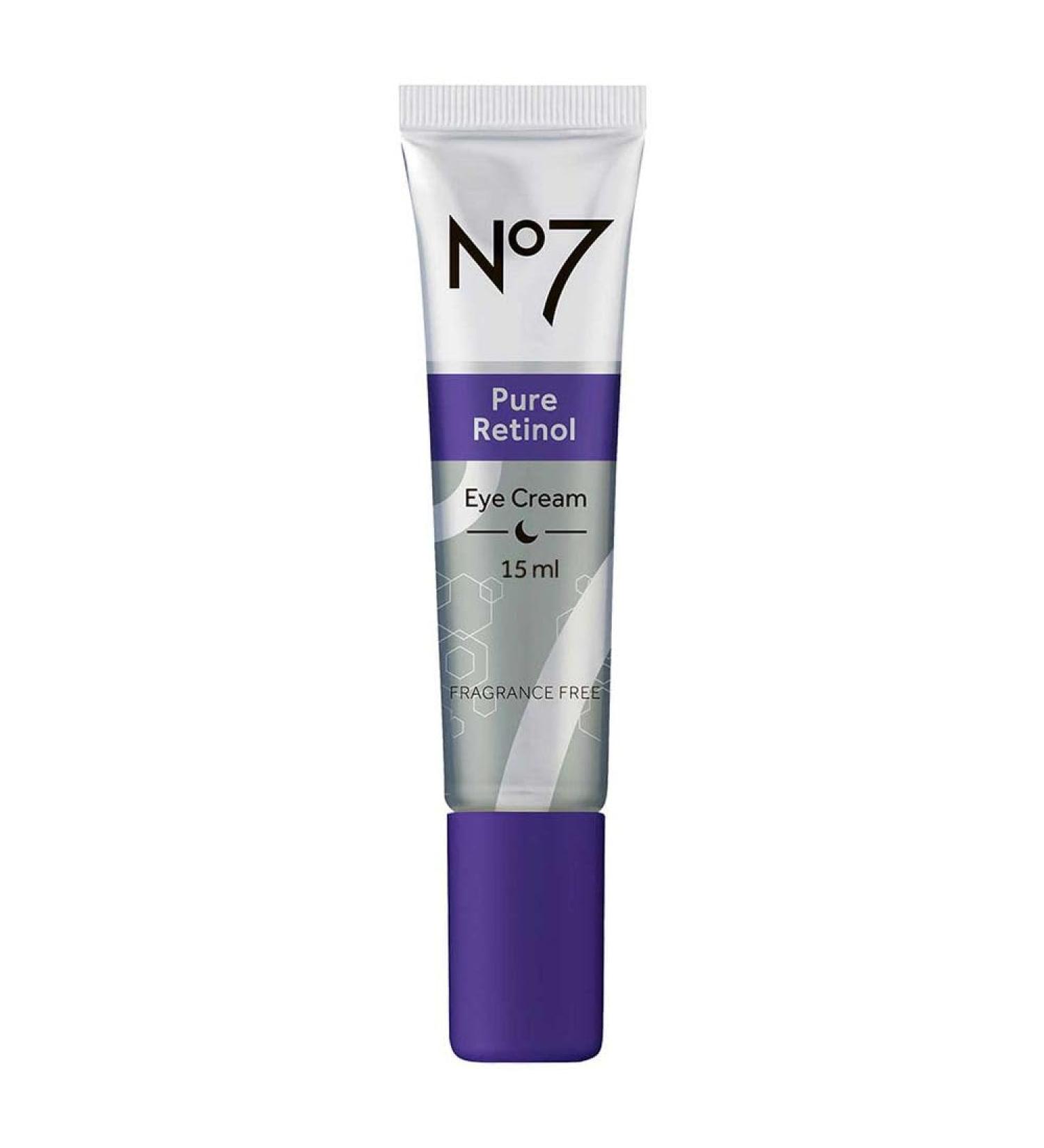 No7 Pure Retinol Eye Cream 15ml - Anti-Aging Treatment - Buy Online on GoSupps.com