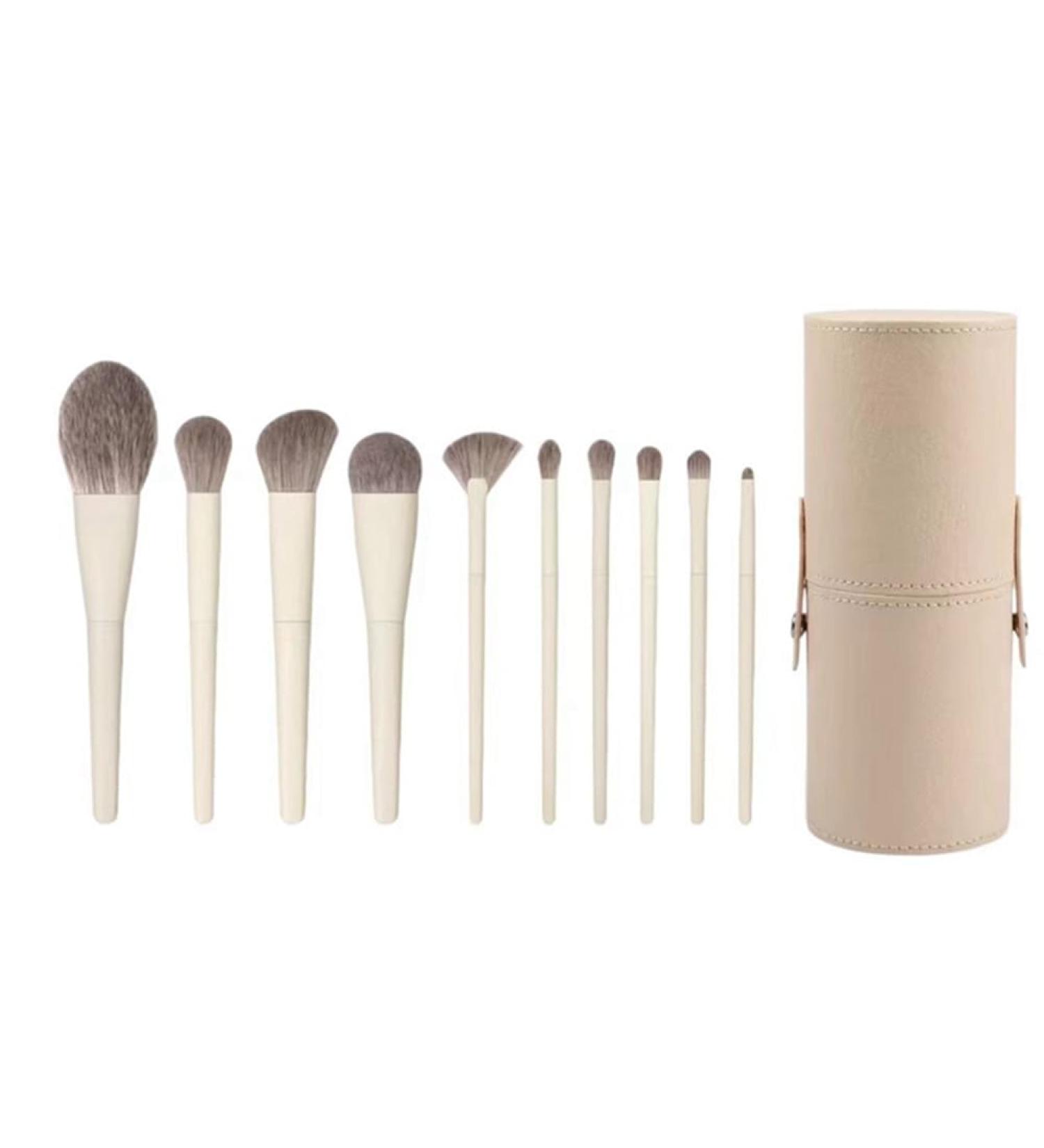 10 Sets of Makeup Brushes Brushes Makeup Brushes Beginners' Stippling Brushes - Buy Online on GoSupps.com