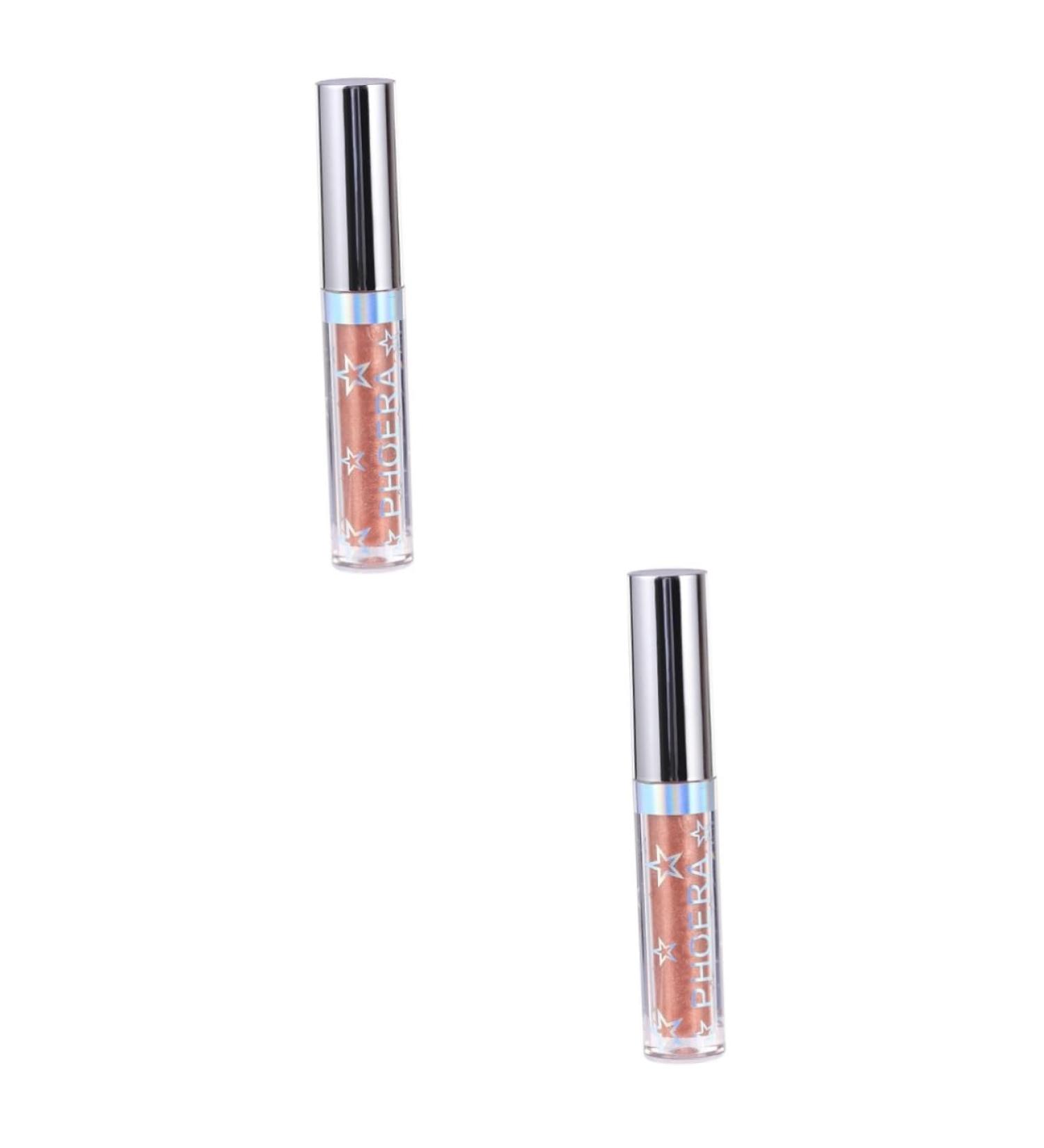 FOMIYES 2pcs Eyeshadow Glow Liquid Eyeliners Sparkling Eyeliner Women Makeup Eye Shadow Water-based 1 count (Pack of 1) As Shownx2pcs - Buy Online on GoSupps.com